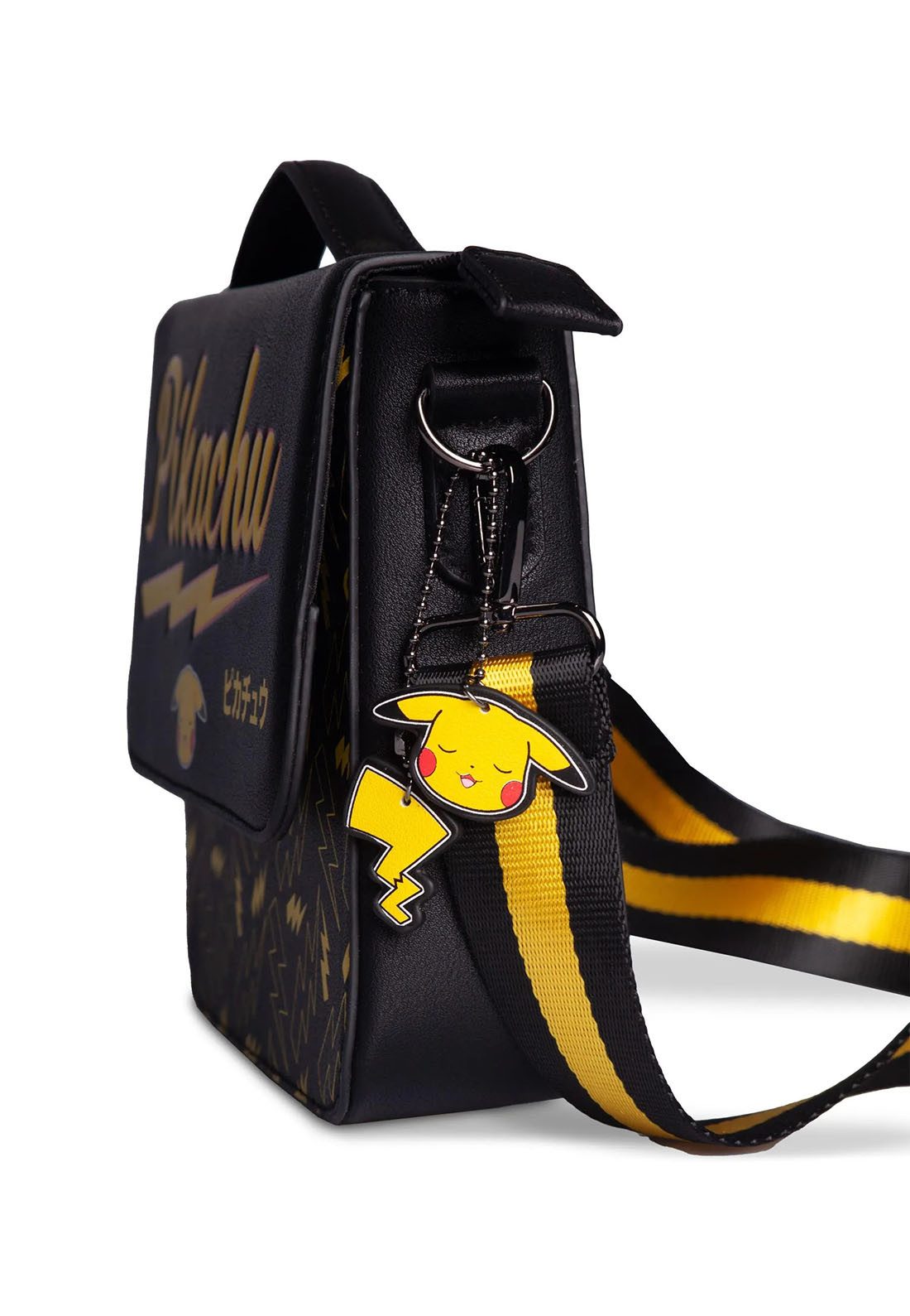POKÉMON Schultertasche Pikachu, Blitze Anime Manga Umhängetasche