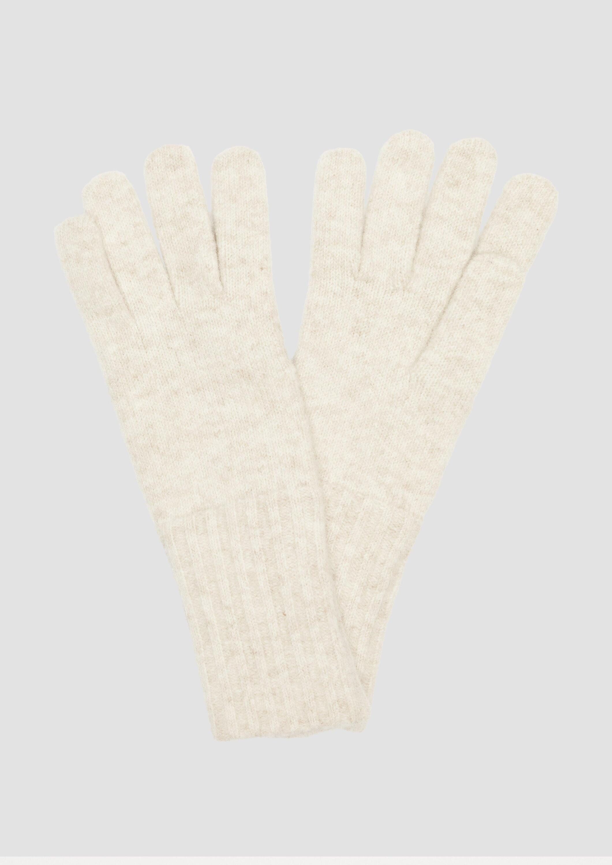 s.Oliver Strickhandschuhe Handschuhe Strickhandschuhe aus Wollmix günstig online kaufen
