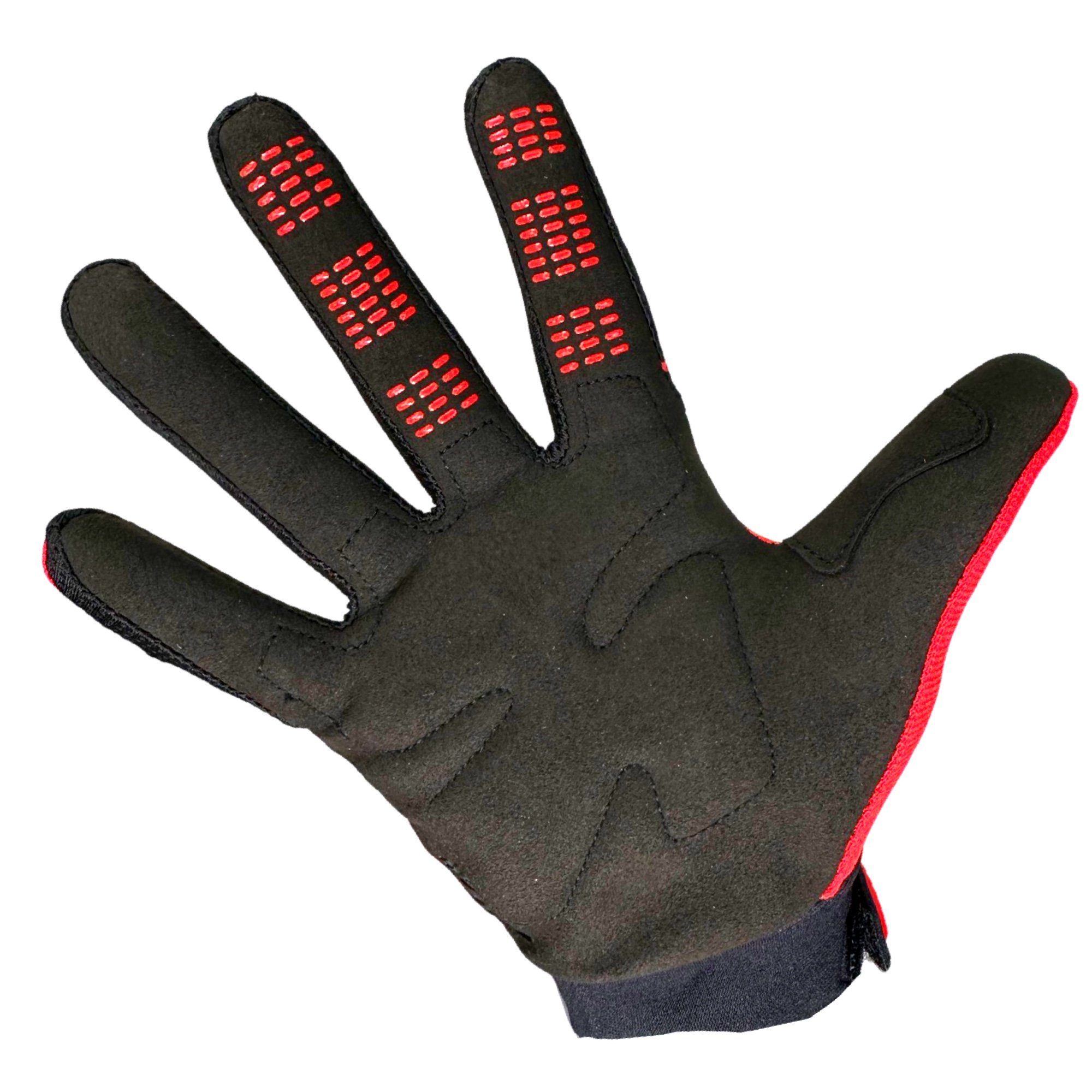 Fox Racing Fahrradhandschuhe Fox Dirtpaw Rot Handschuhe Retro Flu Glove