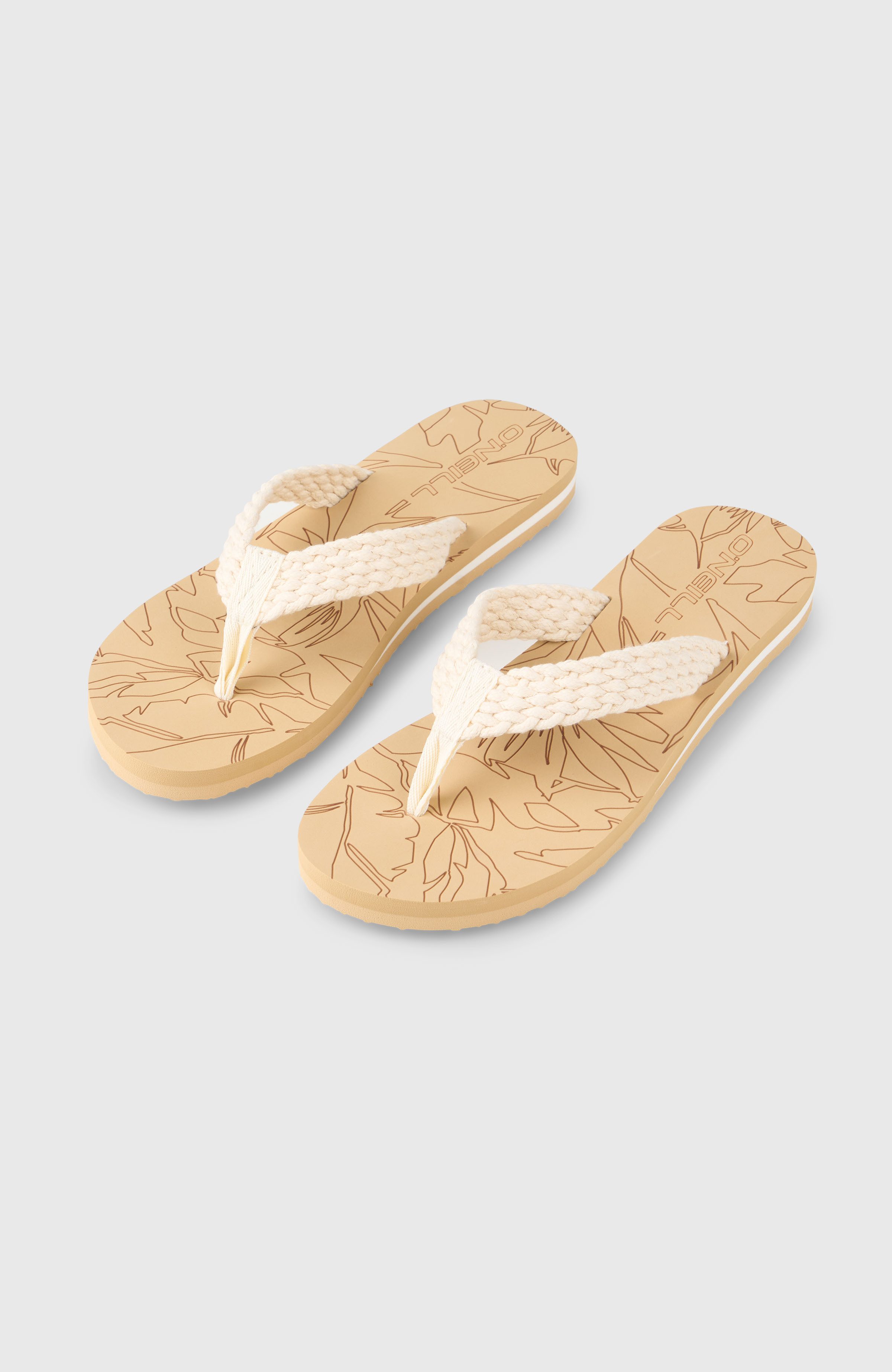 O'Neill O'NEILL FLORAL SANDALS Zehentrenner Sommerschuh, Sandale, Schlappen, mit Gummilaufsohle