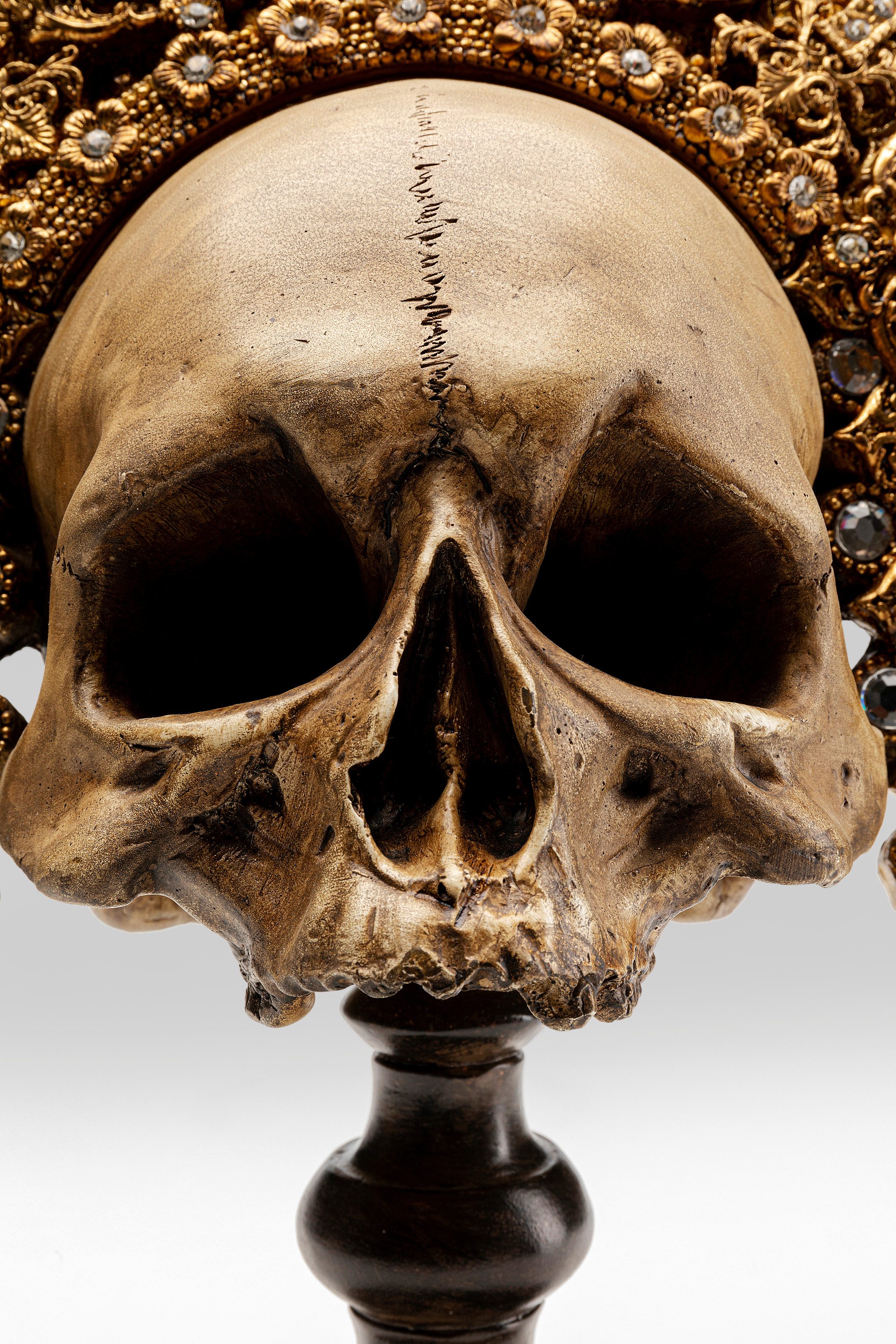 Kare Design Dekoobjekt Deko Objekt King Skull 42cm – Bild 4 von 5