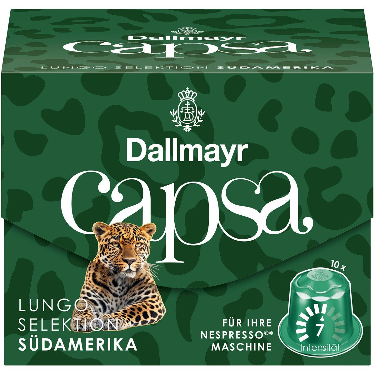 DALLMAYR Kaffee, Dallmayr Capsa Lungo Selektion d Oro Südamerika 10 Kapseln 56g