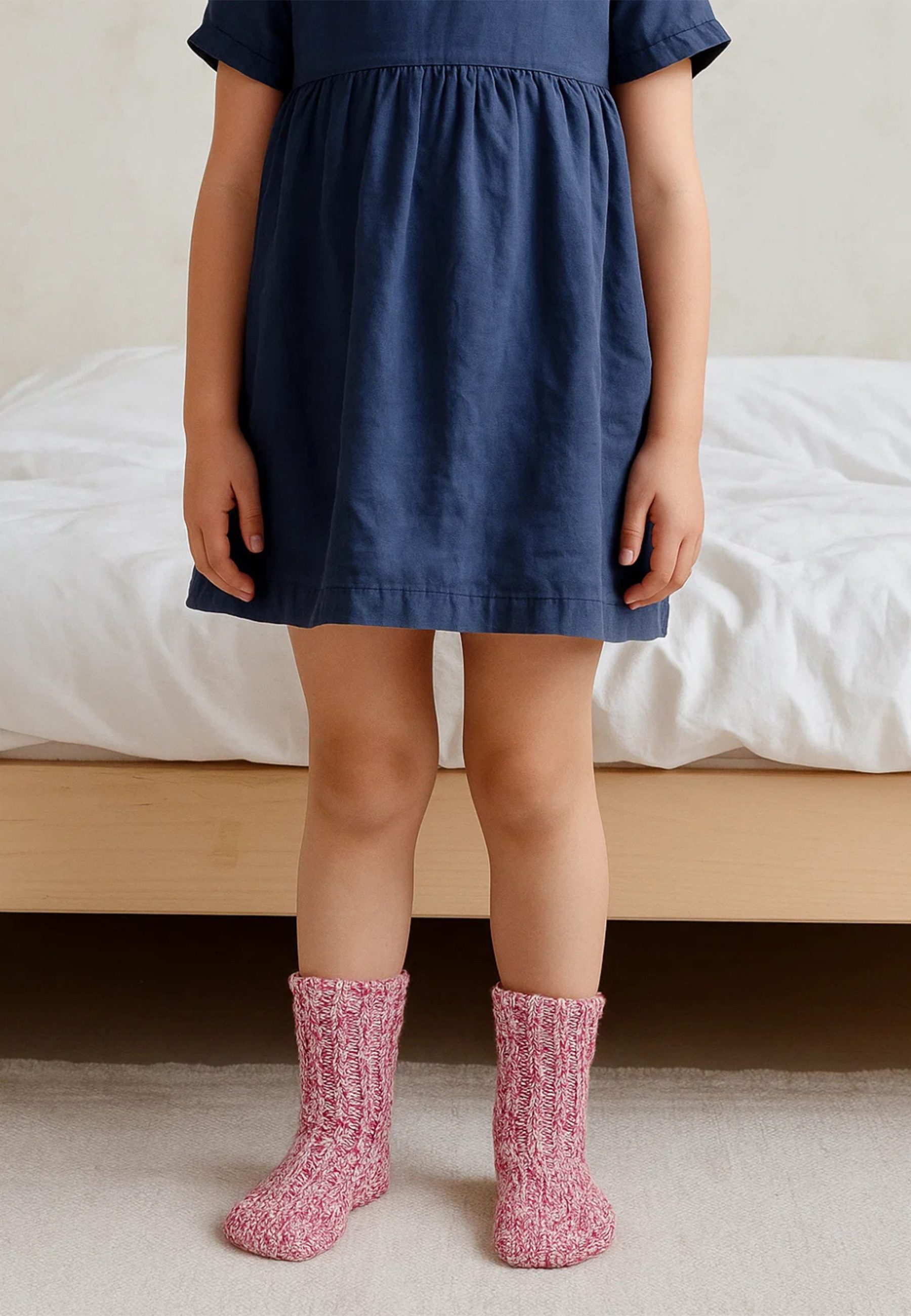 Yuhu Socken Norweger Socken Mädchen 3er Pack warme Wollsocken in 6 Größen (3-Paar)