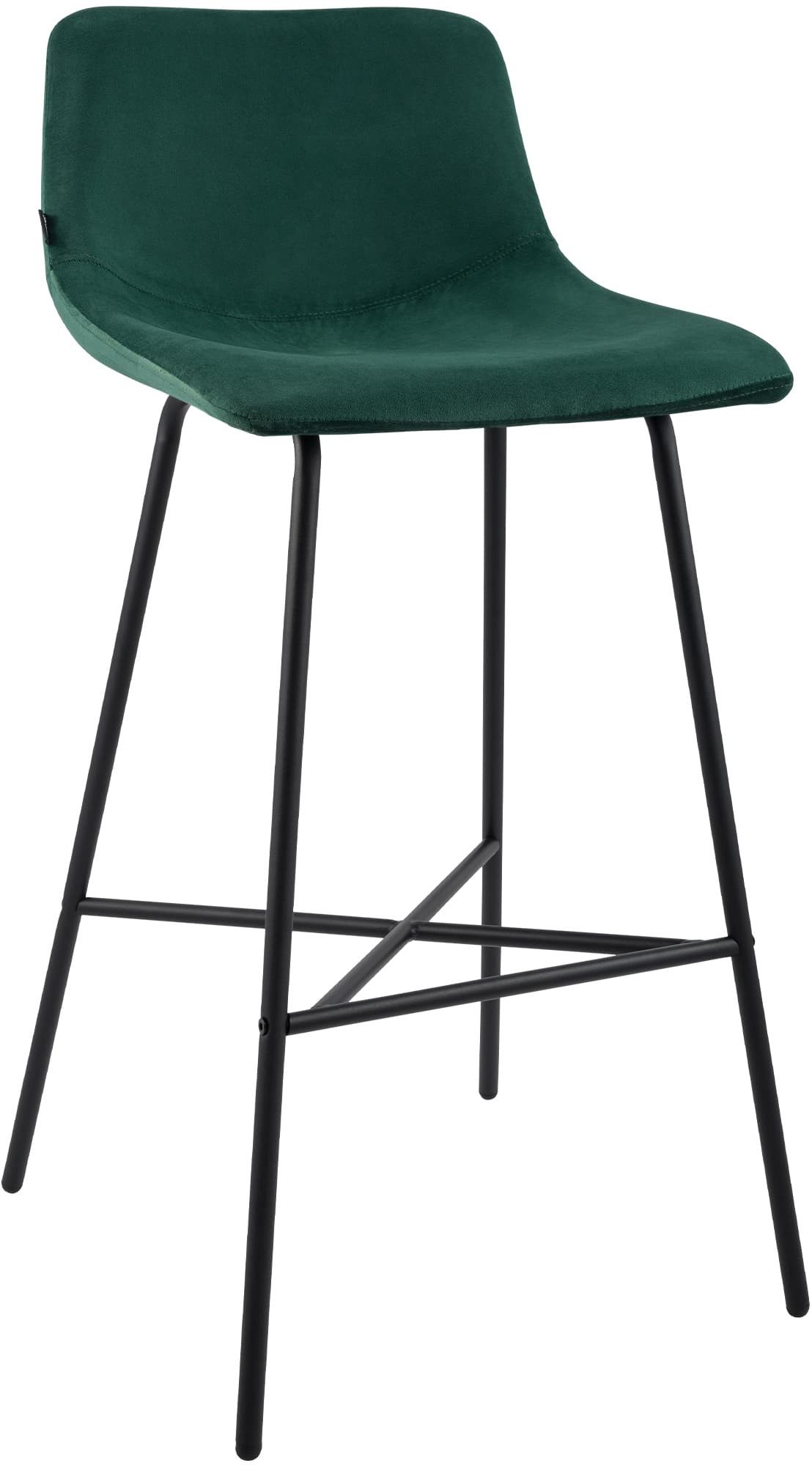 CLP Barhocker Altona (1er, 1 St., 1er), mit Rückenlehne, Metallgestell