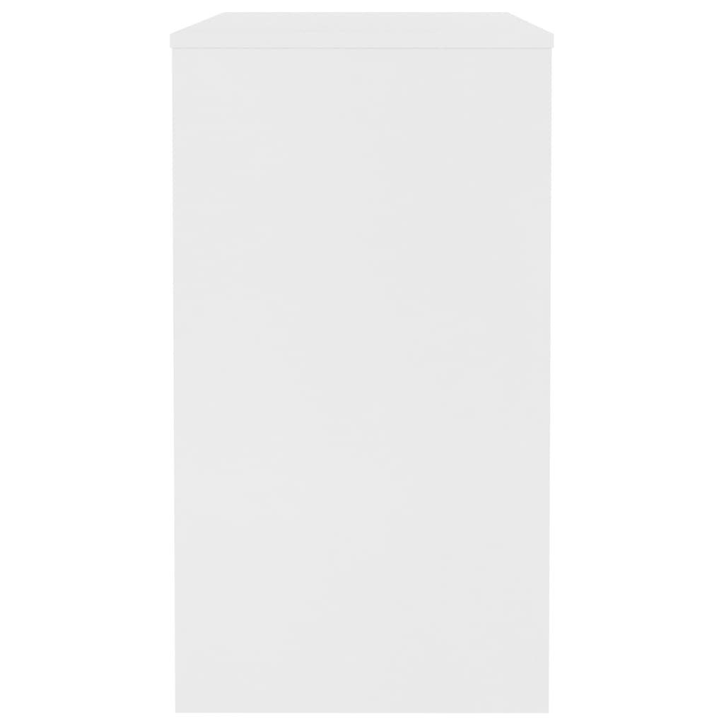 furnicato Schreibtisch Weiß 90×40×72 cm Holzwerkstoff