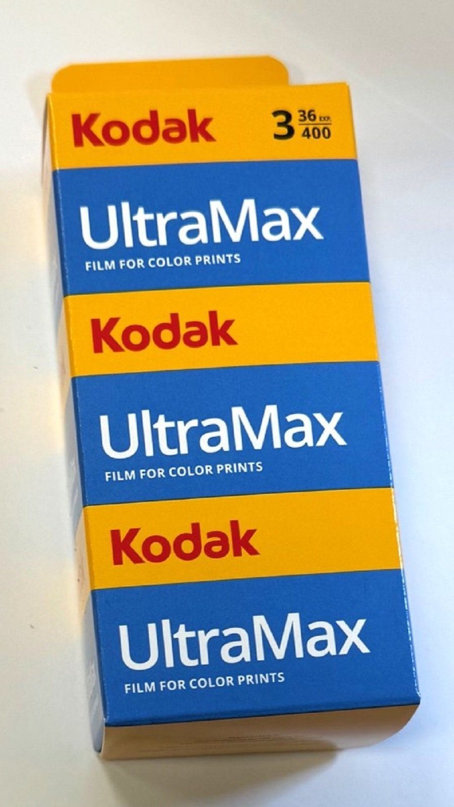 Kodak Farbnegativfilm Kodak Ultra Max 400 135/36 Kleinbildfilm 3er Pack