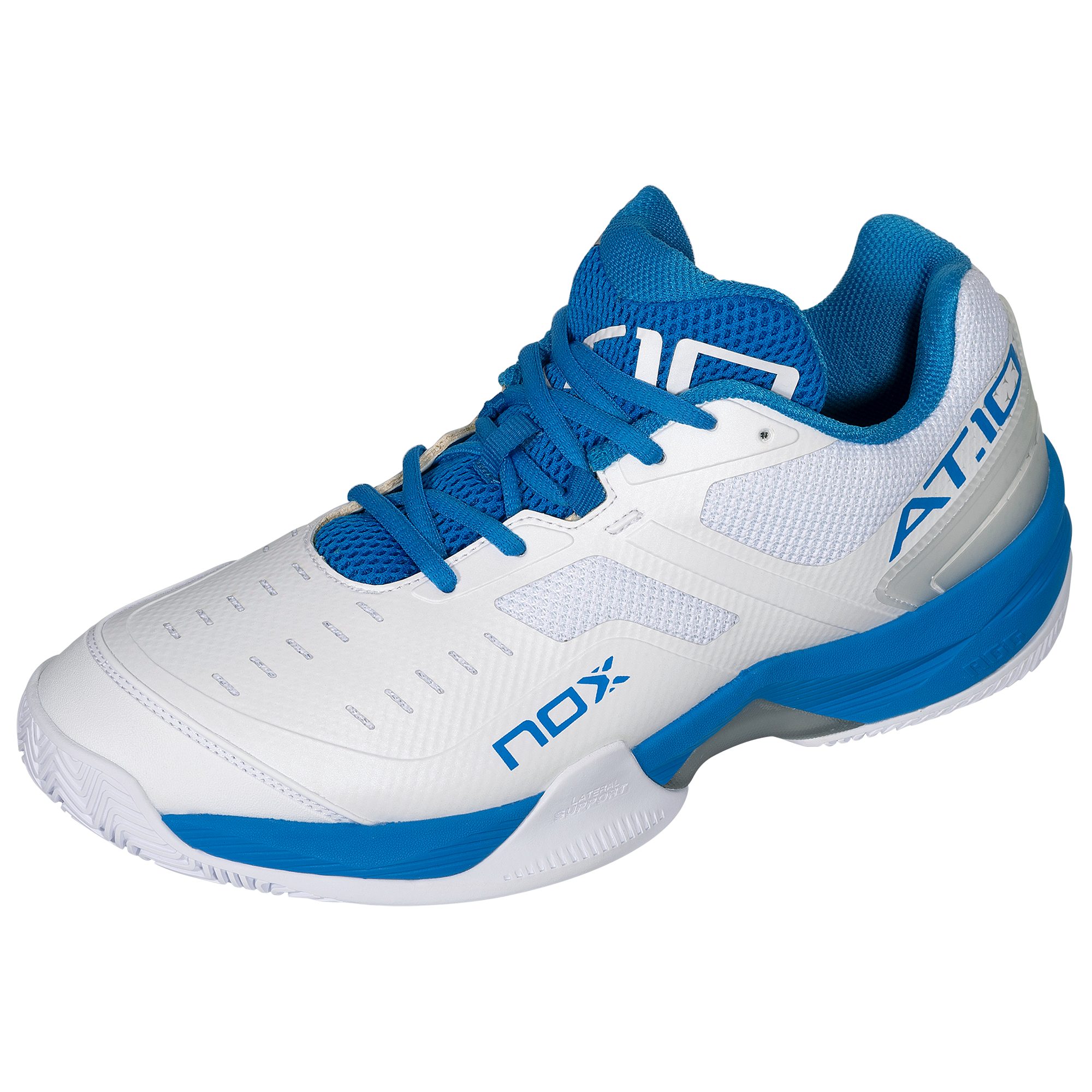 Padel Padelschuh NOX AT10 WHITE/SEA World NOX WPT Padel Shoes Padelschuhe NAVY Tour