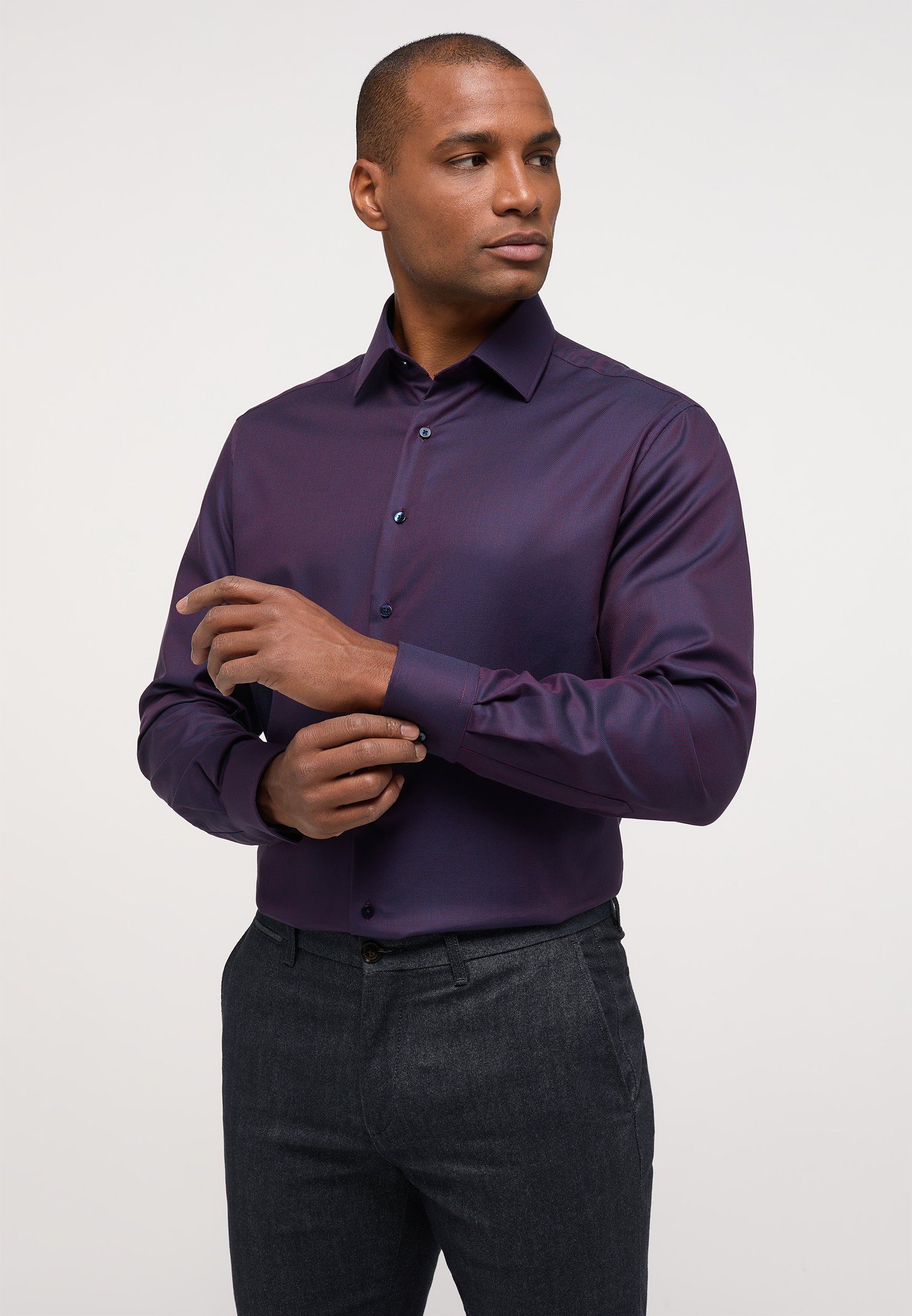 Eterna Langarmhemd MODERN FIT günstig online kaufen