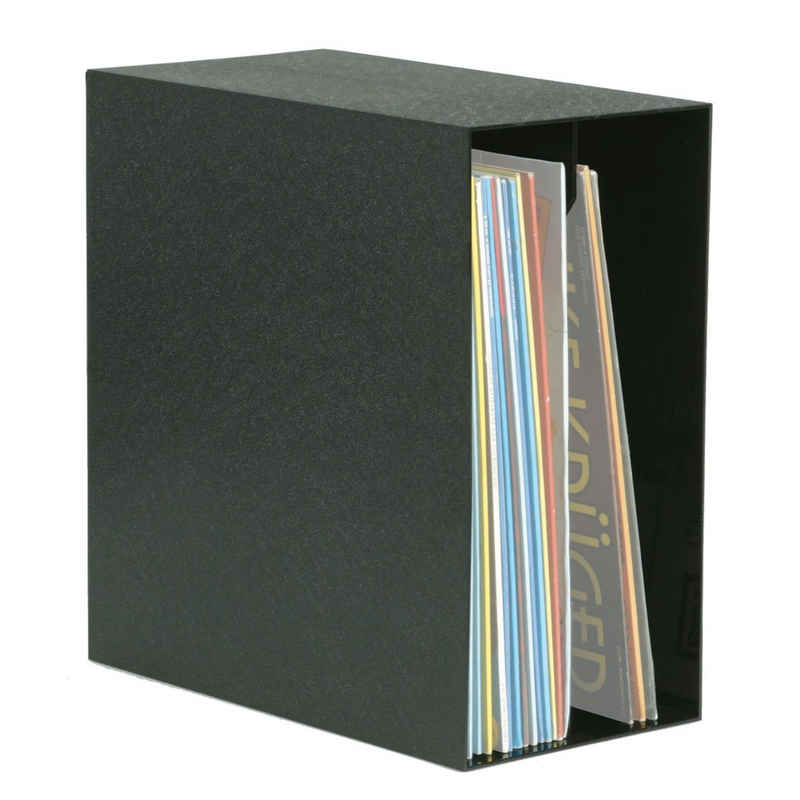 Knosti Mischpult, (Archifix-Box, schwarz für 50 LPs), Archifix-Box, schwarz für 50 LPs - Vinyl Aufbewahrung