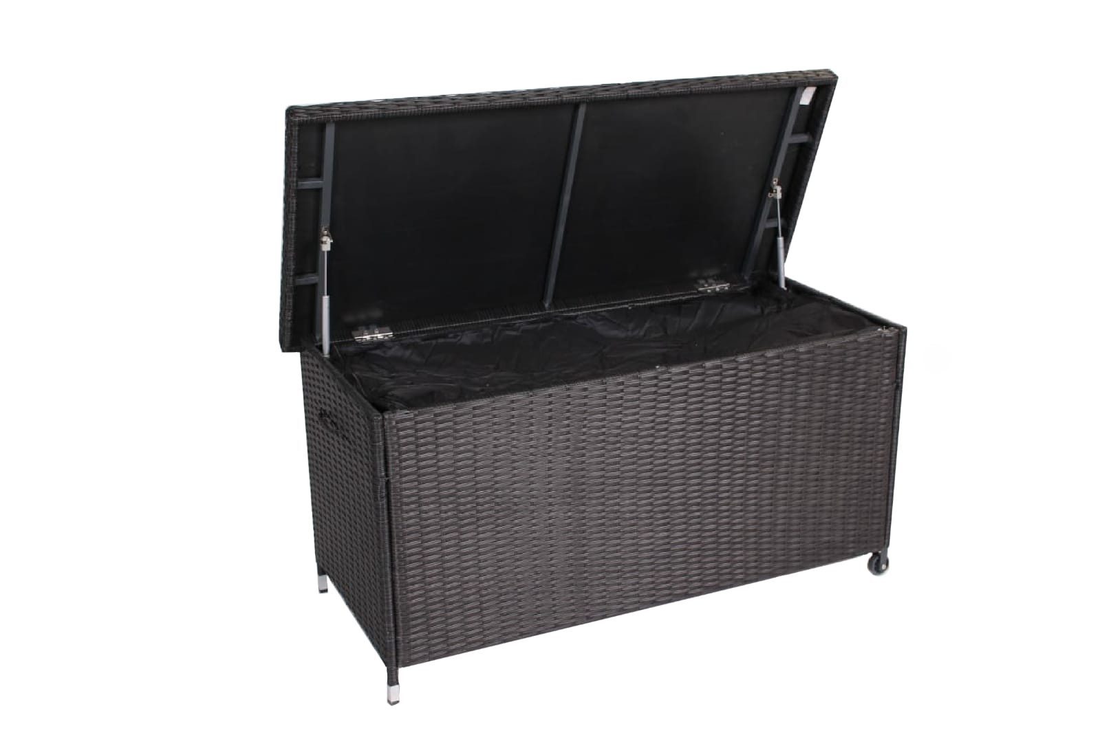 DM-Handel Kissenbox Poly Rattan Kissenbox 121x56x60cm günstig online kaufen