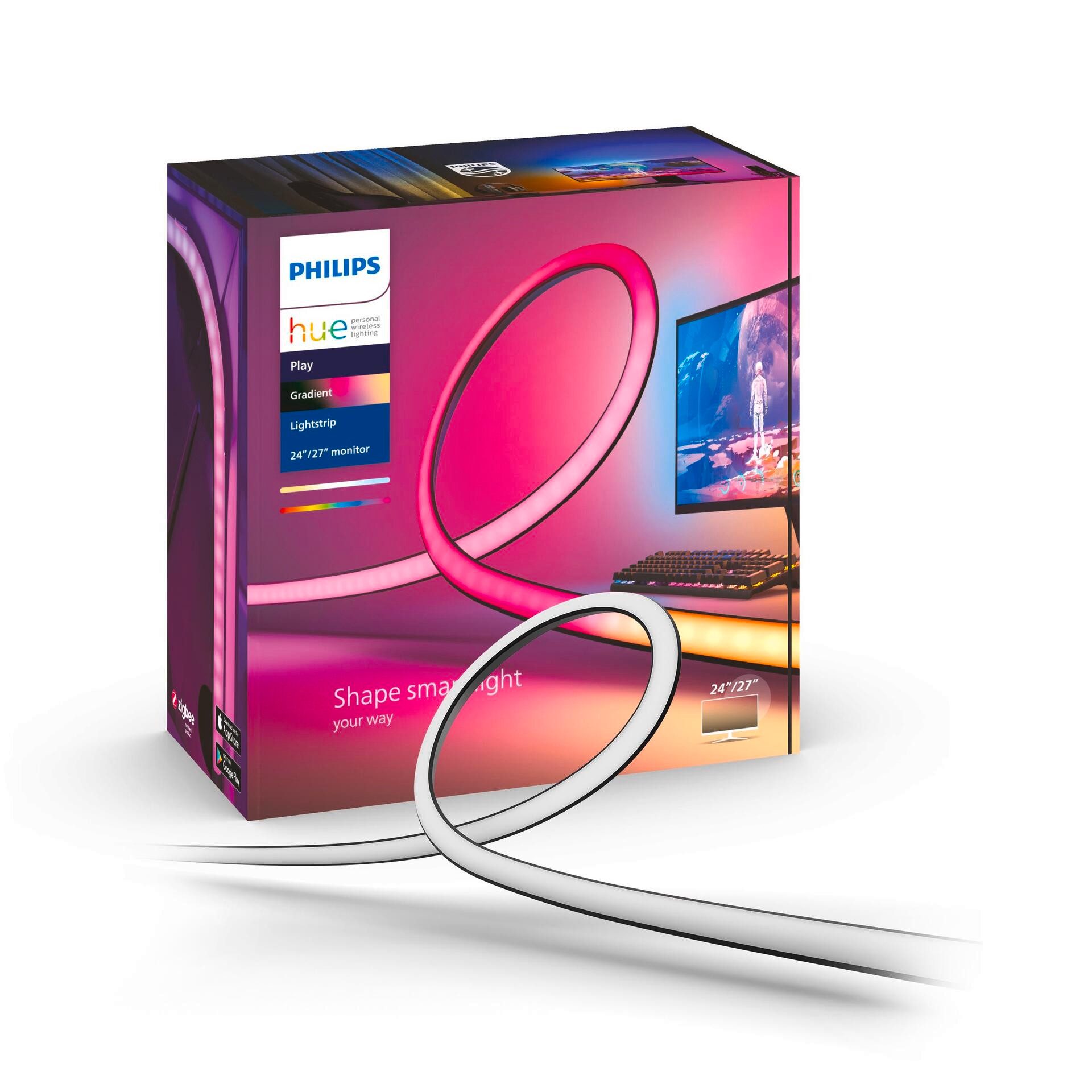 Philips Hue LED Stripe Play Gradient PC Lightstrip 24/27”