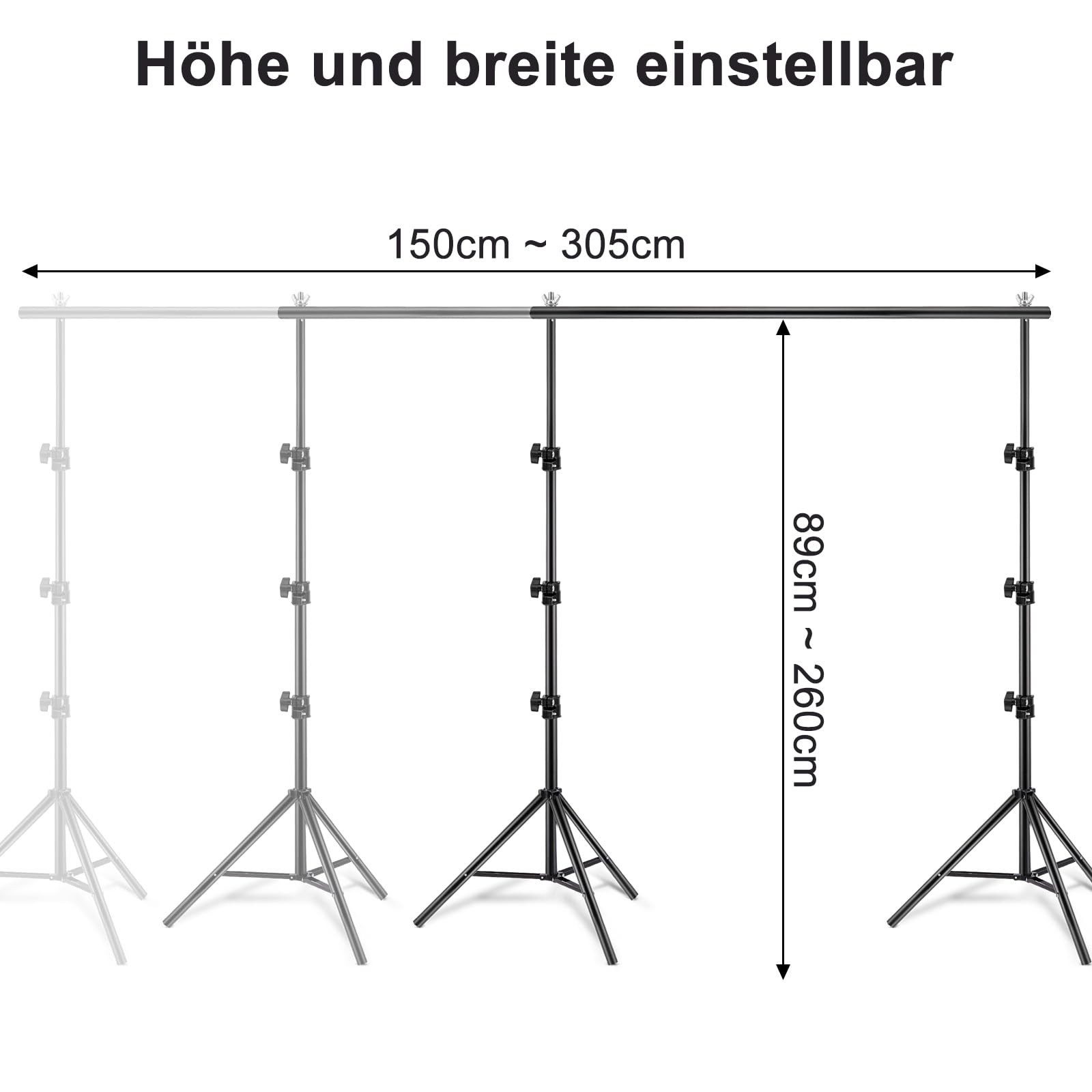 Youyijia Beamer-Deckenhalterung Fotohintergrund Ständer Greenscreen Mit Ständer, Sandsäcken