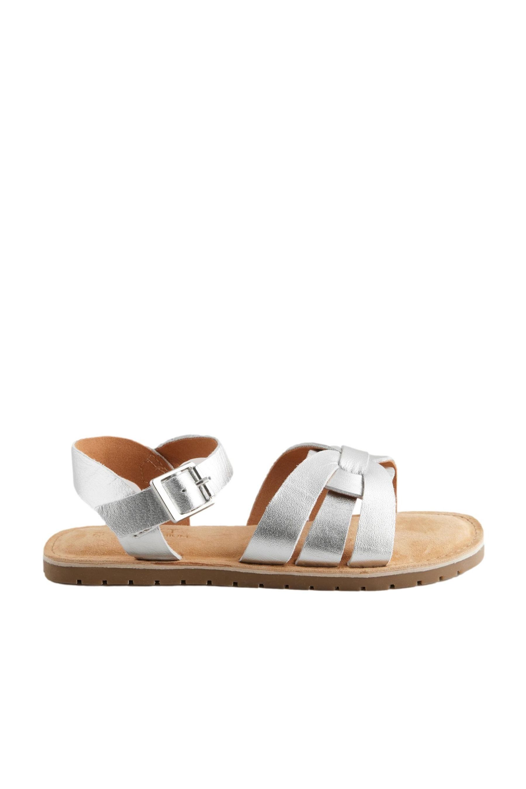 Next Sandalen aus gewebtem Leder Sandale günstig online kaufen