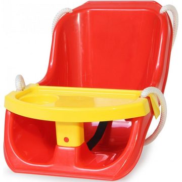 Jamara Einzelschaukel Comfort Swing - Babyschaukel - rot/gelb