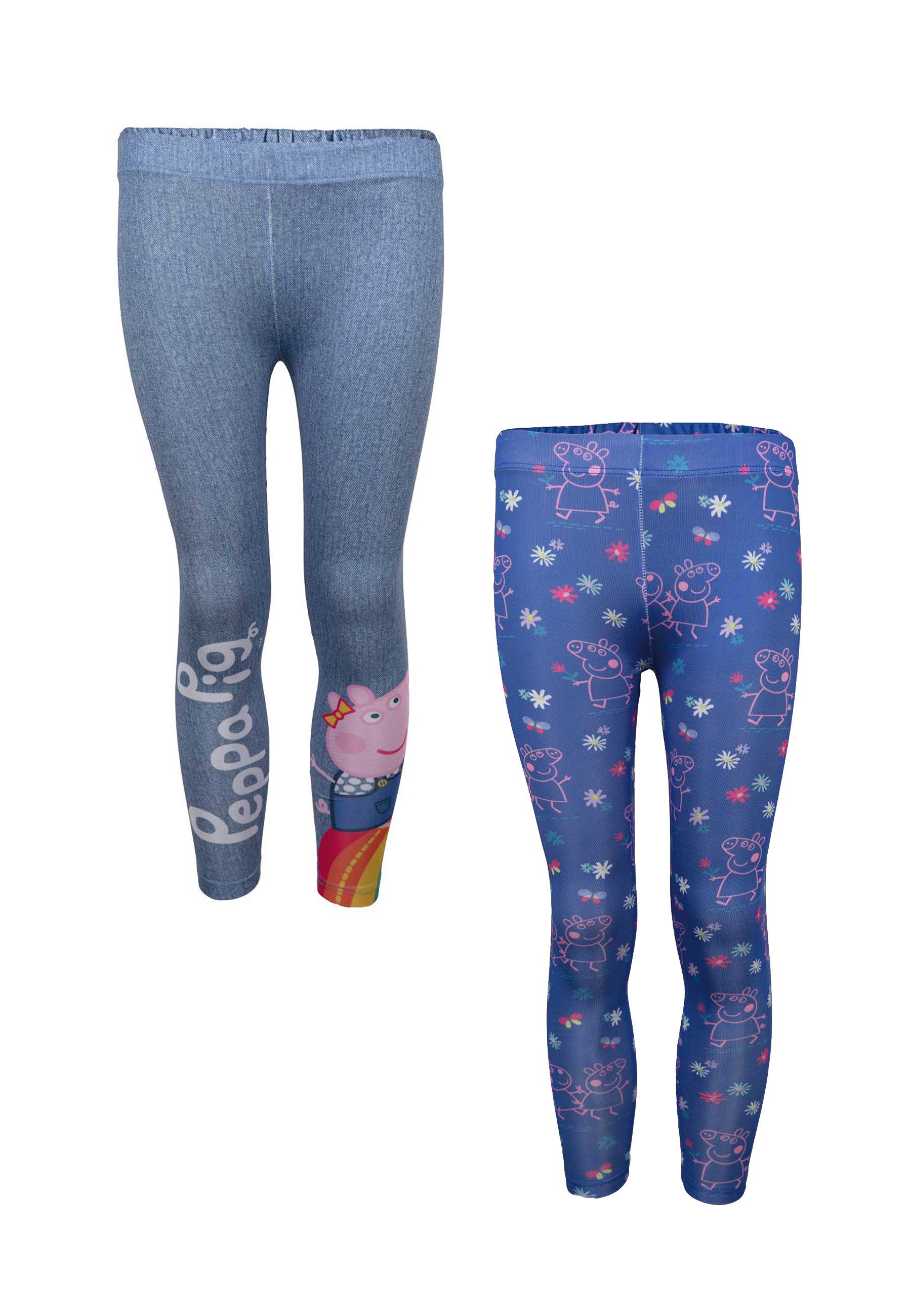 Peppa Pig Leggings Peppa Wutz Kinder Mädchen Leggings Hose