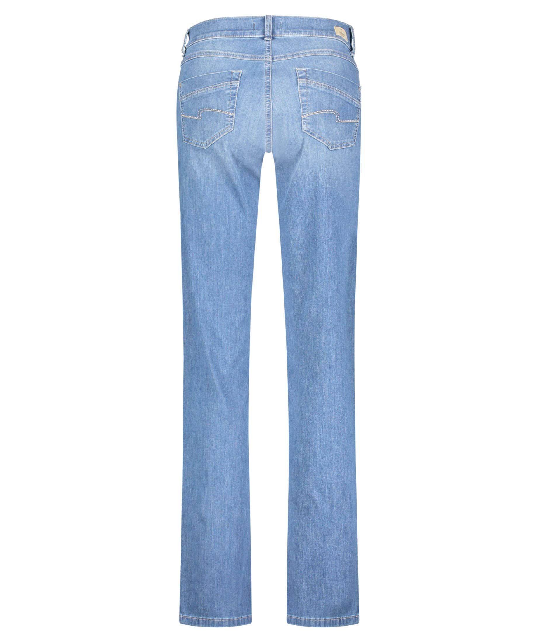 blau 5-Pocket-Jeans ANGELS (1-tlg) regular