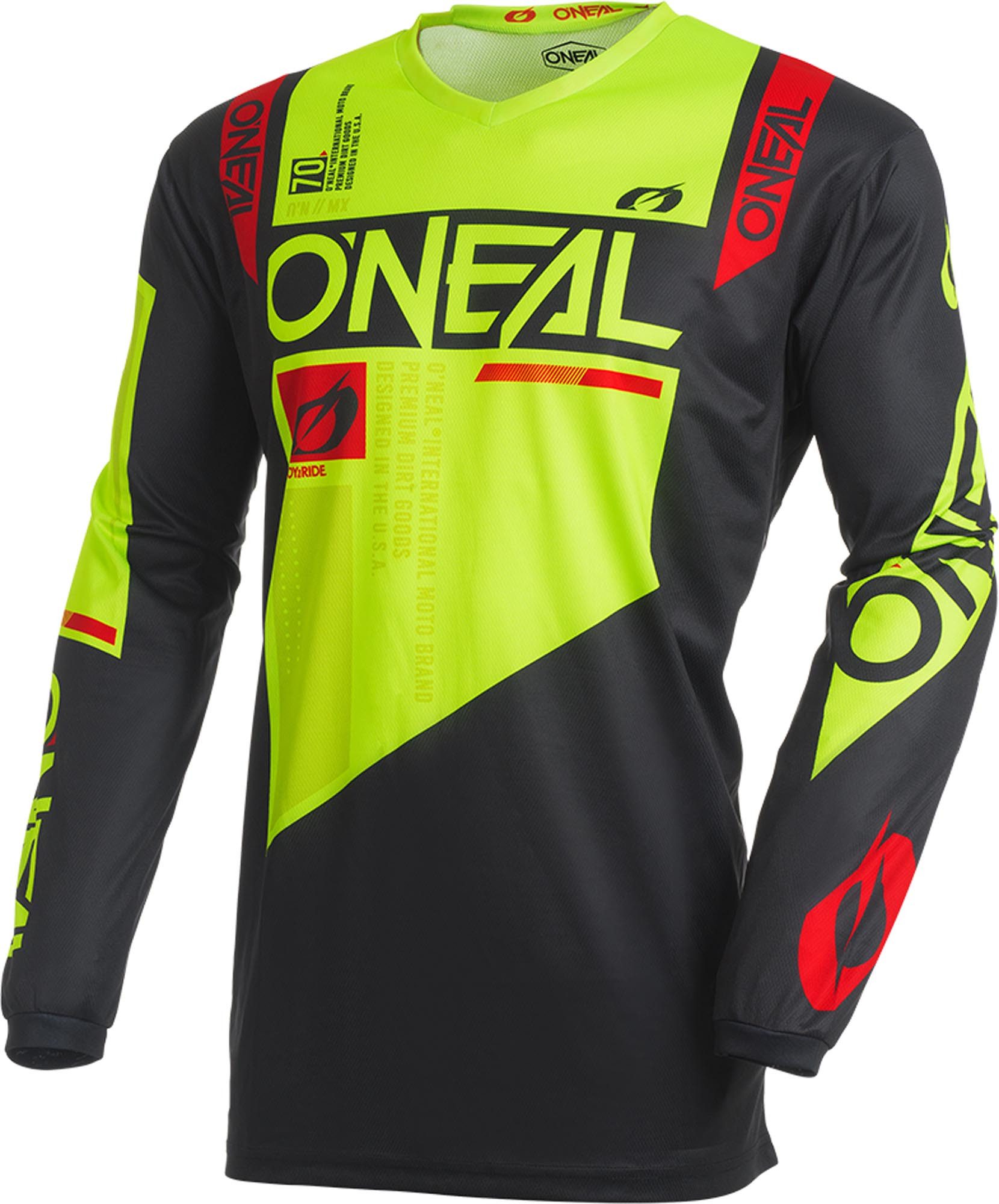 O’NEAL Motorradhandschuhe Element Factor V.27 Motocross Jersey Atmungsaktiv