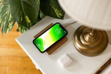 TREED TREEDWO Holz Qi-Charger MagSafe 15W Eiche Wireless Charger