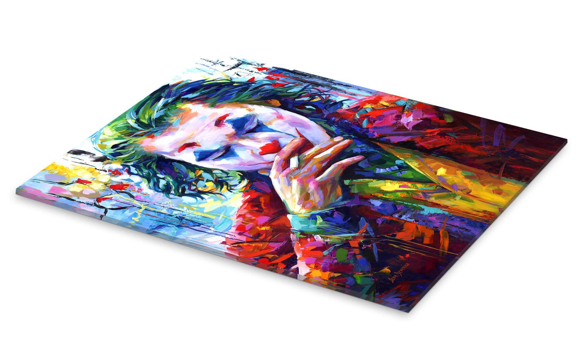 Posterlounge Wandbild Smoking Joker Pop Art, günstig online kaufen