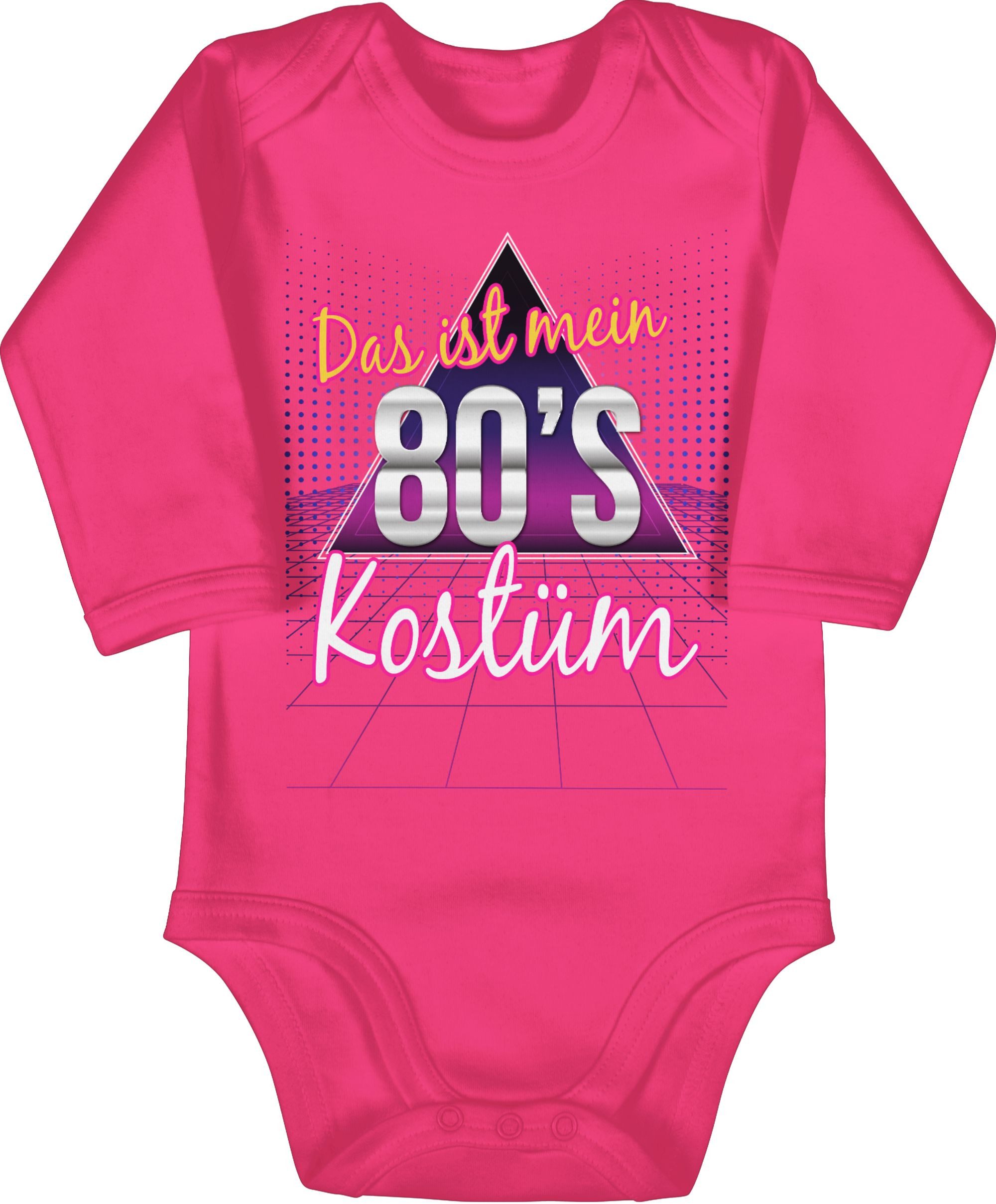 Shirtracer Shirtbody Das ist mein 80er Jahre Kostüm 80s I 80iger Jahre retro Fastnacht I Fa Karneval & Fasching