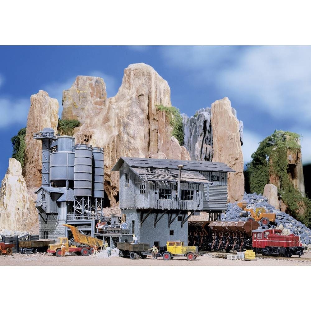 Modelleisenbahn-Gebäude H0 Altes Schotterwerk