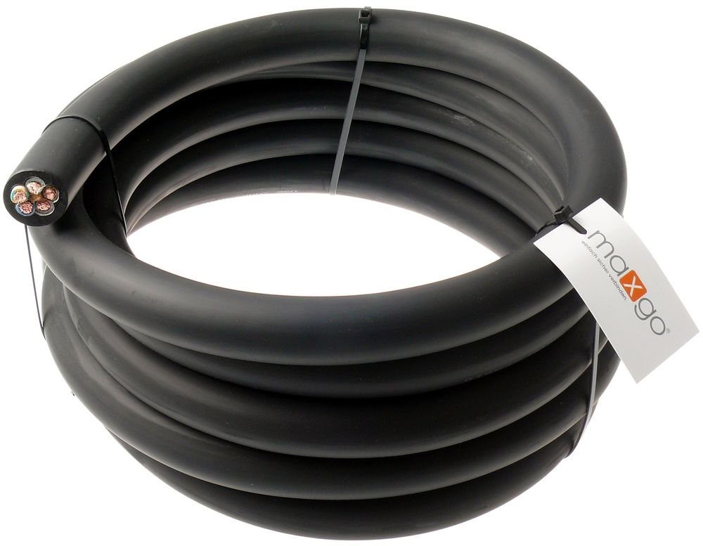 H07RN-F 5G25 (5x25 mm) Gummischlauchleitung 5m Elektro-Kabel