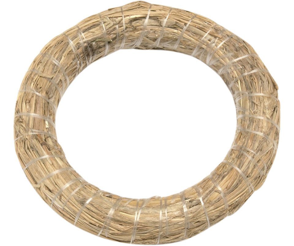 Glorex Bastelnaturmaterial Glorex Strohkranz natur Ø 20 cm