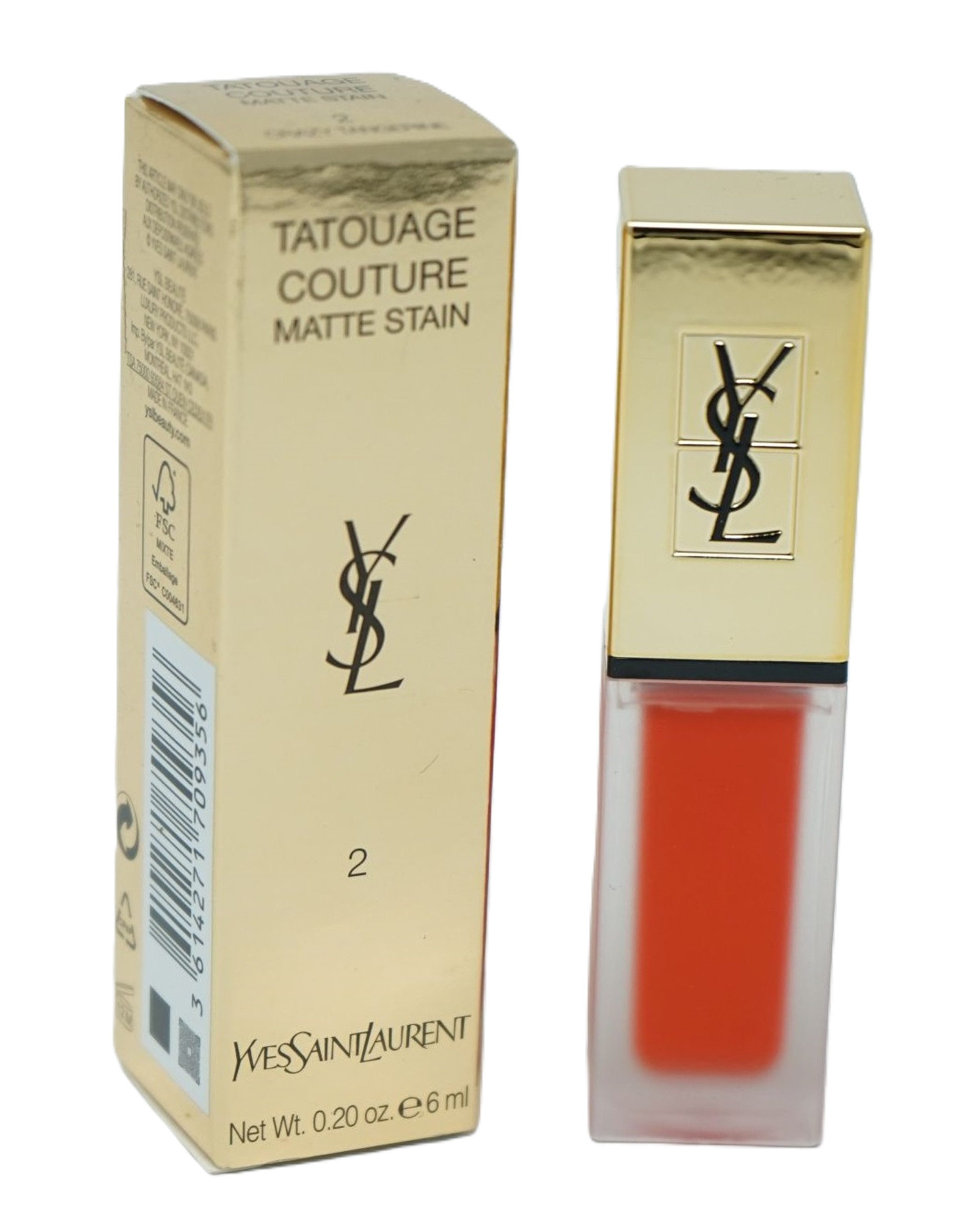 YVES SAINT LAURENT Блеск для губ Yves saint Laurent Tatouage Couture Блеск для губ Matte