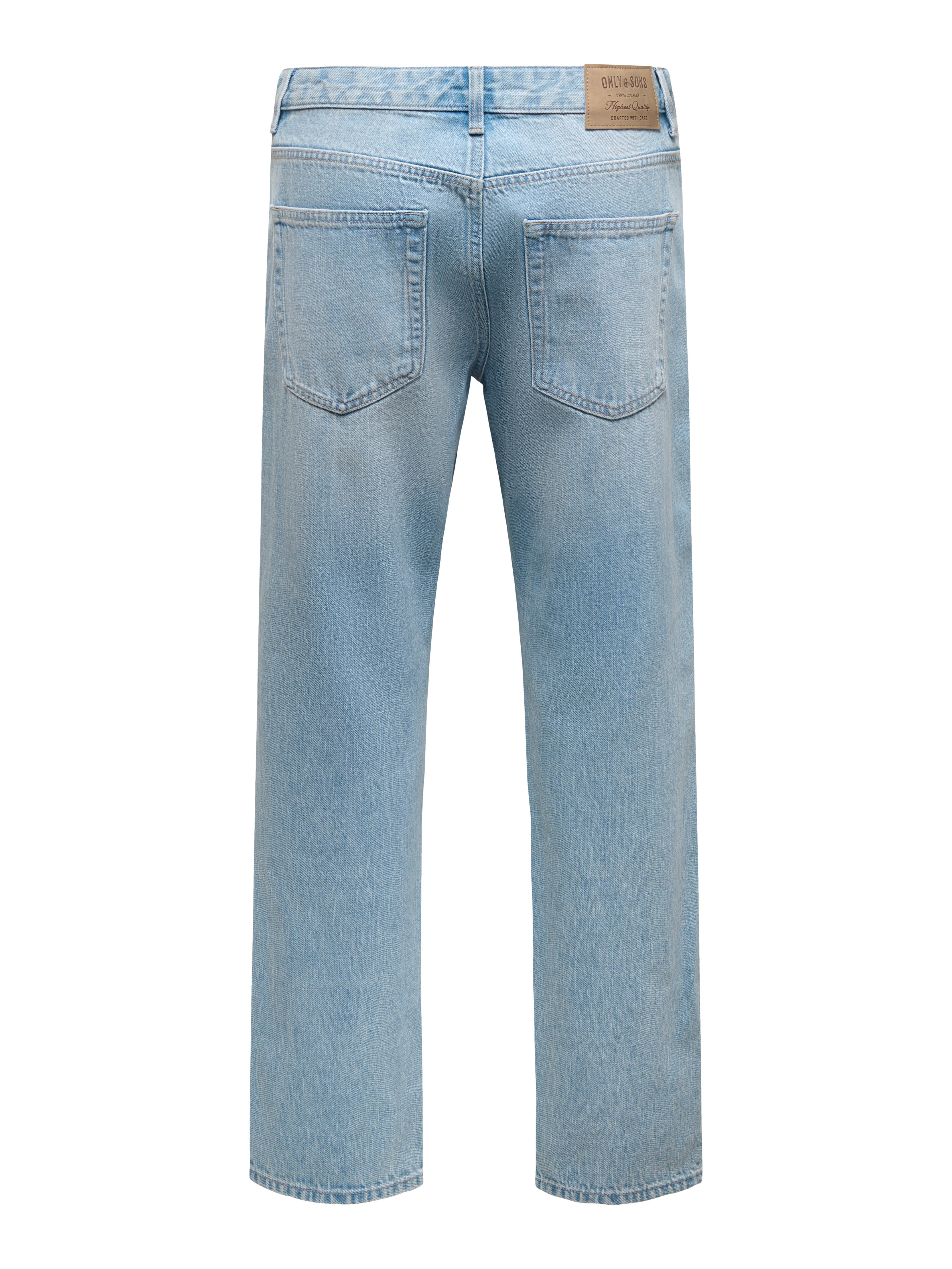 ONLY & SONS Straight-Jeans ONSEDGE STRAIGHT DNM Baumwolle, straight fit – Bild 5 von 5