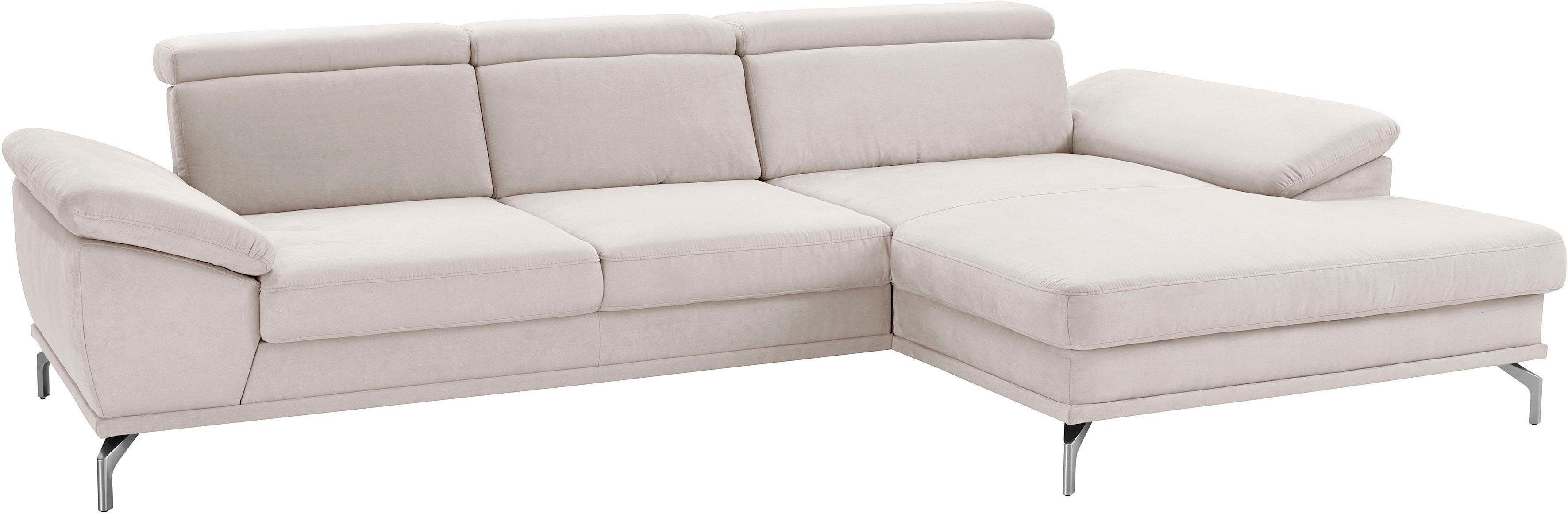 sit&more Ecksofa Scorpio L-Form, inklusive Sitztiefenverstellung, wahlweise mit Kopfverstellung. Reduzierter Preis € 1.629,99. Unverbindliche Preisempfehlung € 2.869,00