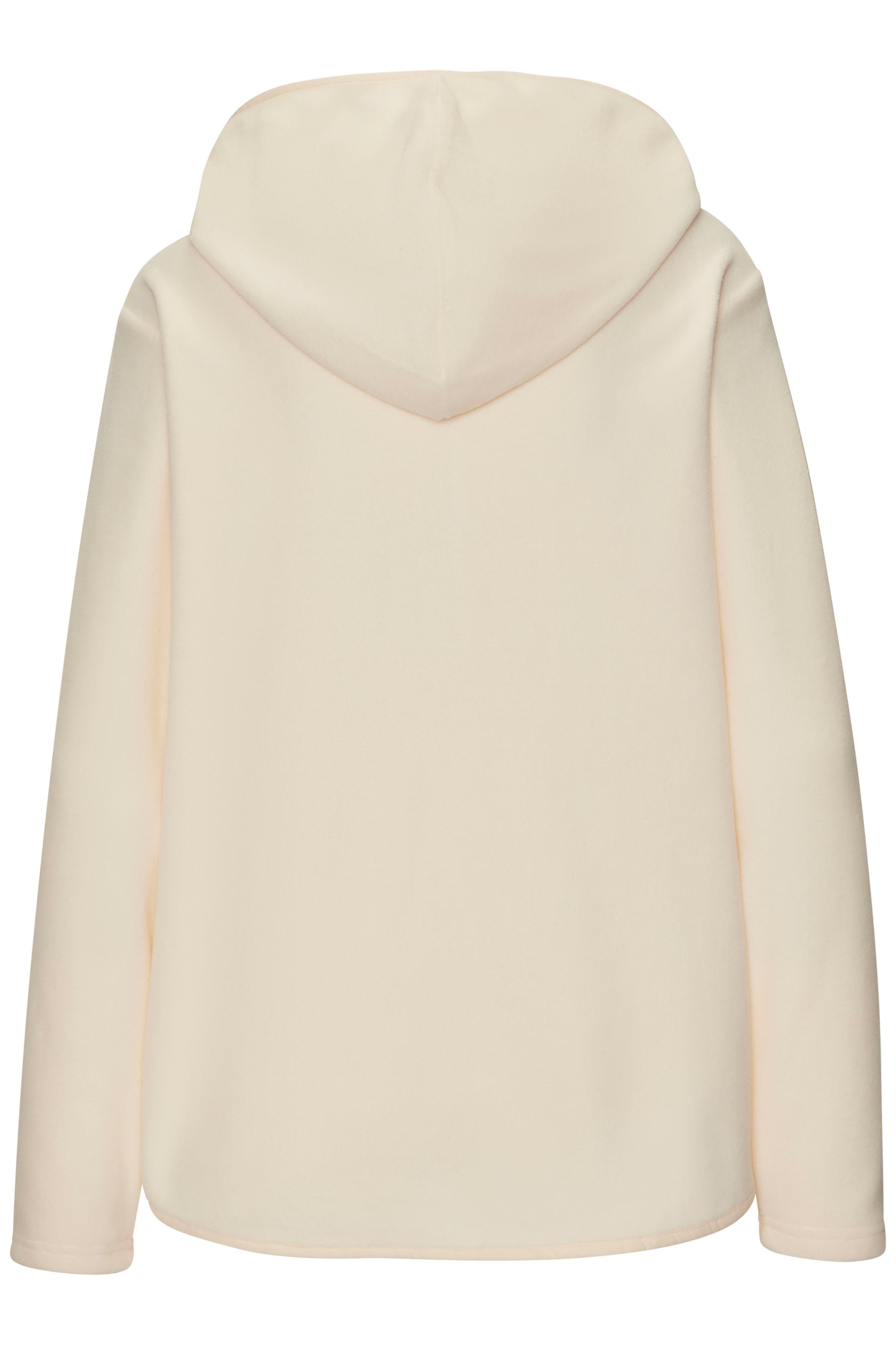 Vivance by Lascana Fleecepullover mit Kapuze mit Reißverschluss, Loungewear – Bild 3 von 5