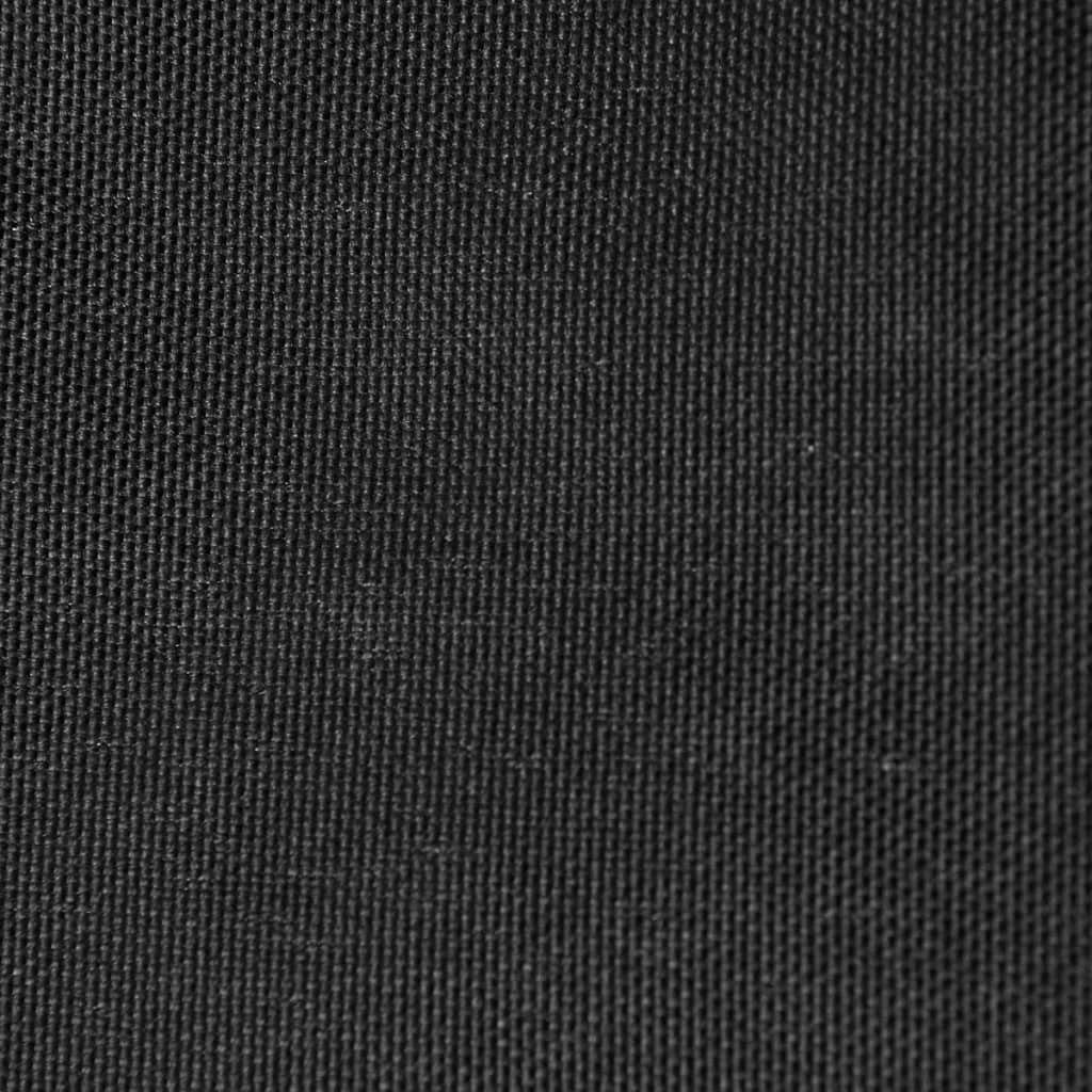 vidaXL Sonnensegel 3 x 4 x 4 m Sonnensegel Oxford-Gewebe Dreieckig 3x4x4 m Anthrazit Besc
