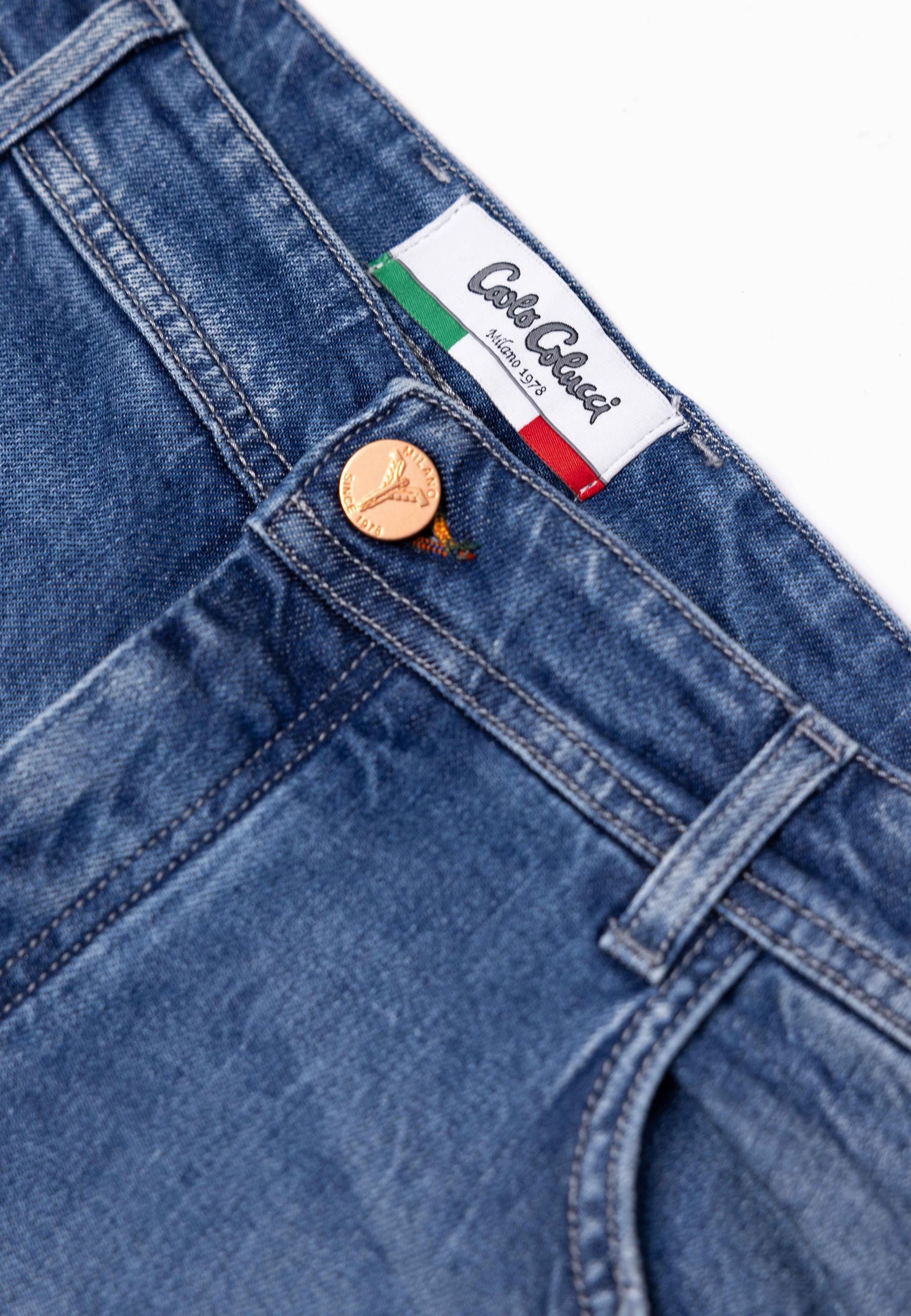 CARLO COLUCCI 5-Pocket-Jeans BROOKLYN