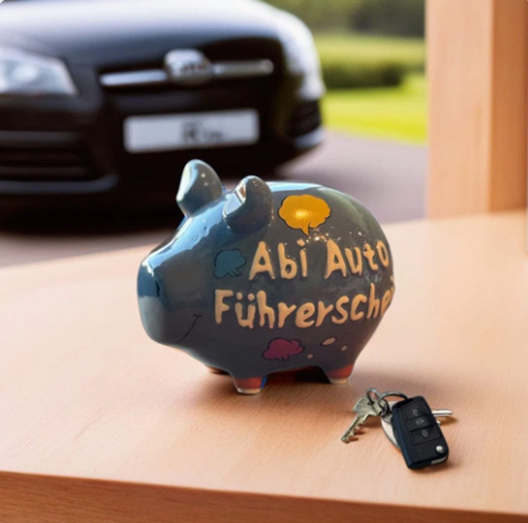 Sparschwein Company Spardose Sparschwein Company Sparschwein "Abi Auto Führerschein" B12,5×H9×T9
