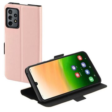 Hama Smartphone-Hülle Booklet für Samsung Galaxy A33 5G, Farbe rosa, aufstellbar, klappbar, Mit Standfunktion und Einsteckfach
