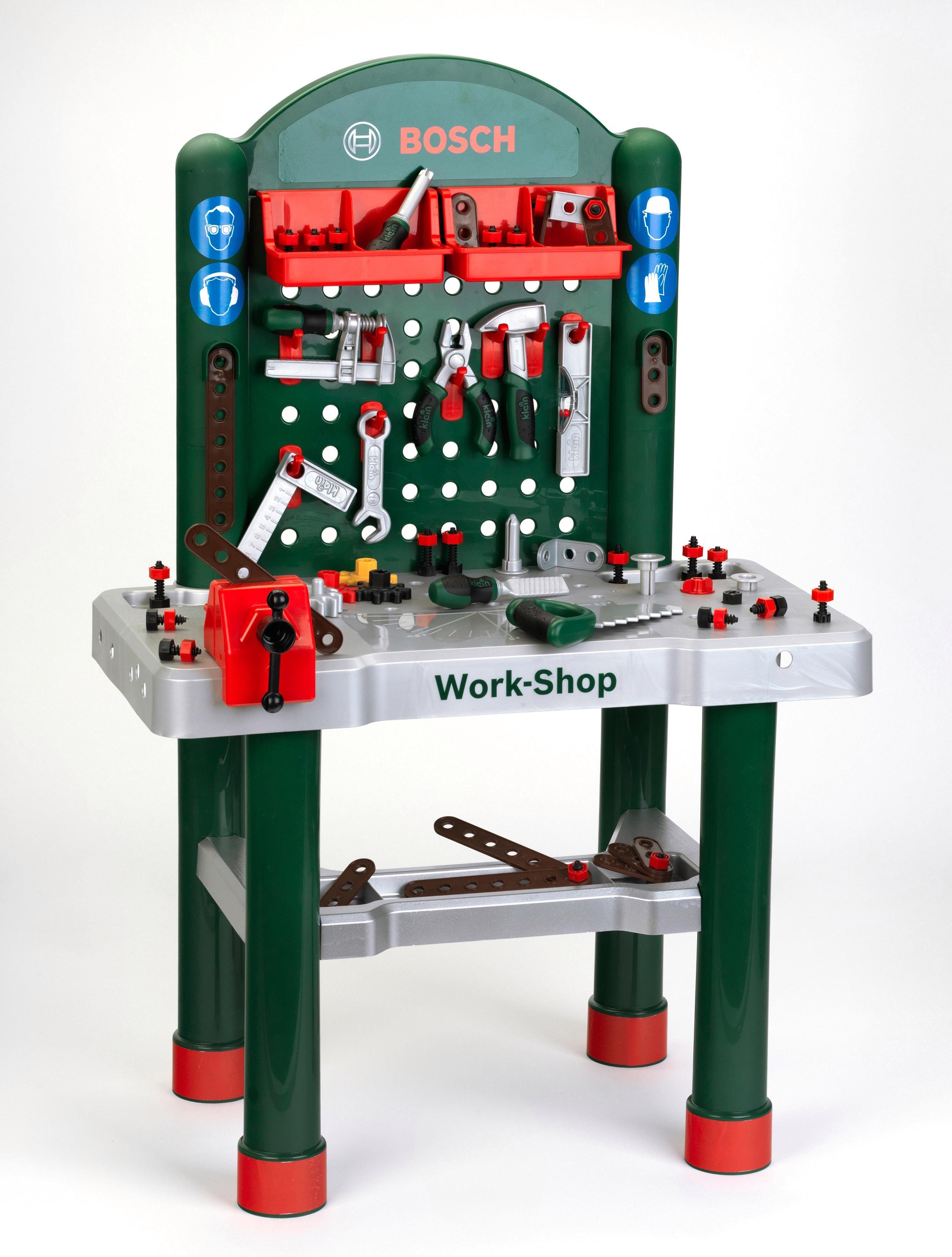 Klein Spielwerkbank Bosch Workshop, Made in Germany günstig online kaufen