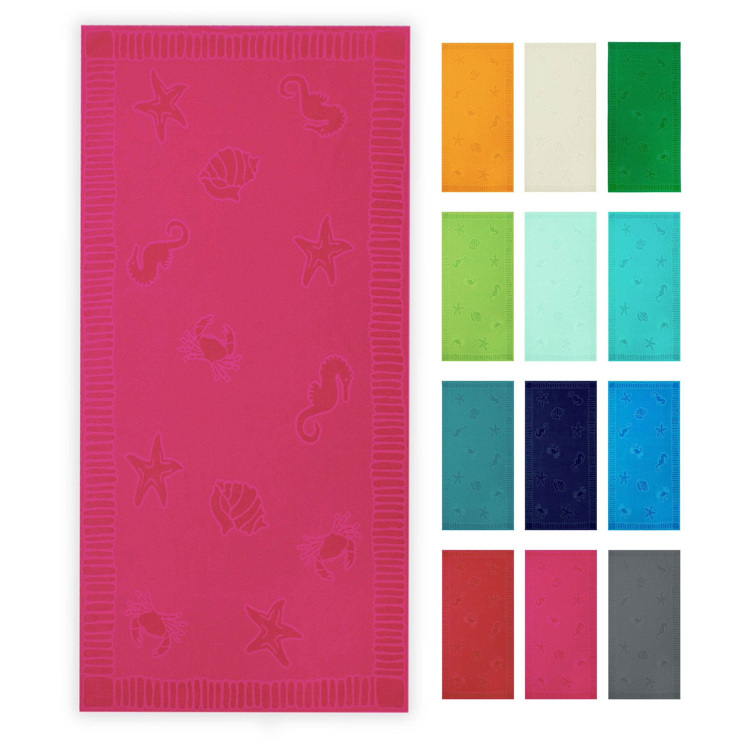 ZOLLNER Strandtuch, Frottier (1-St), 100 x günstig online kaufen