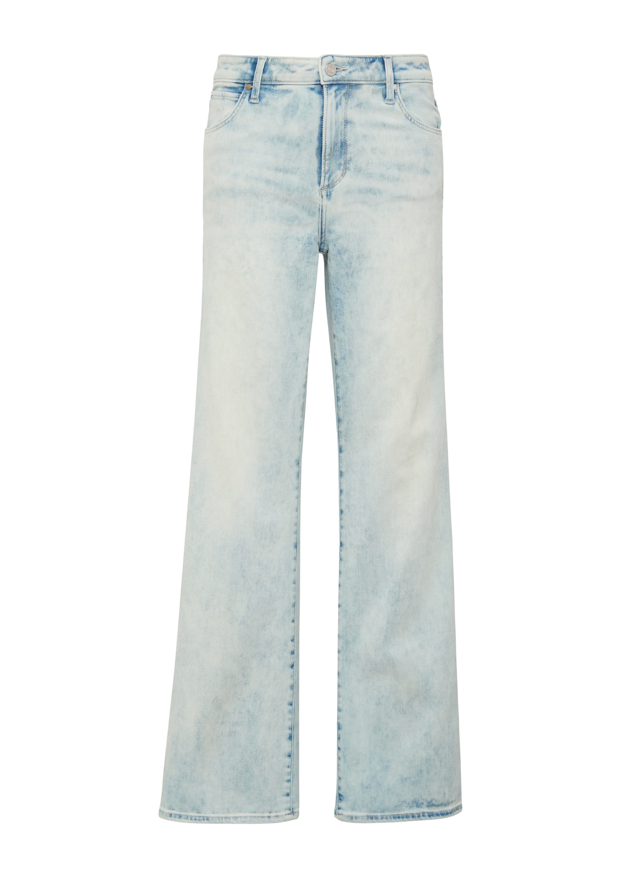 s.Oliver Bootcut-Jeans Jeans-Hose SELINA Jeans Selina / Slim Fit / Mid Rise günstig online kaufen