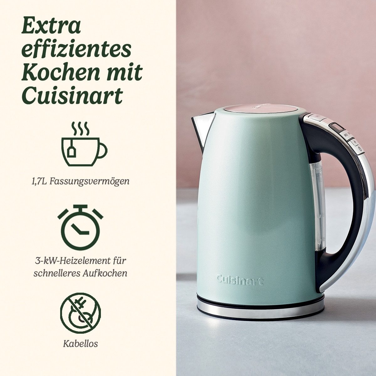 Cuisinart Wasserkocher Multi-Temp Jug electric kettle