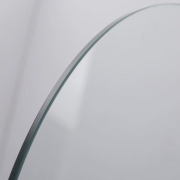 Melko Badewannenaufsatz Duschabtrennung Duschwand Badewannenaufsatz Duschkabine Glas ESG Duschtrennwand Seitenwand Dusche Badewanne Faltwand Nano Glaswand Wand, (Stück), ESG Sicherheitsglas