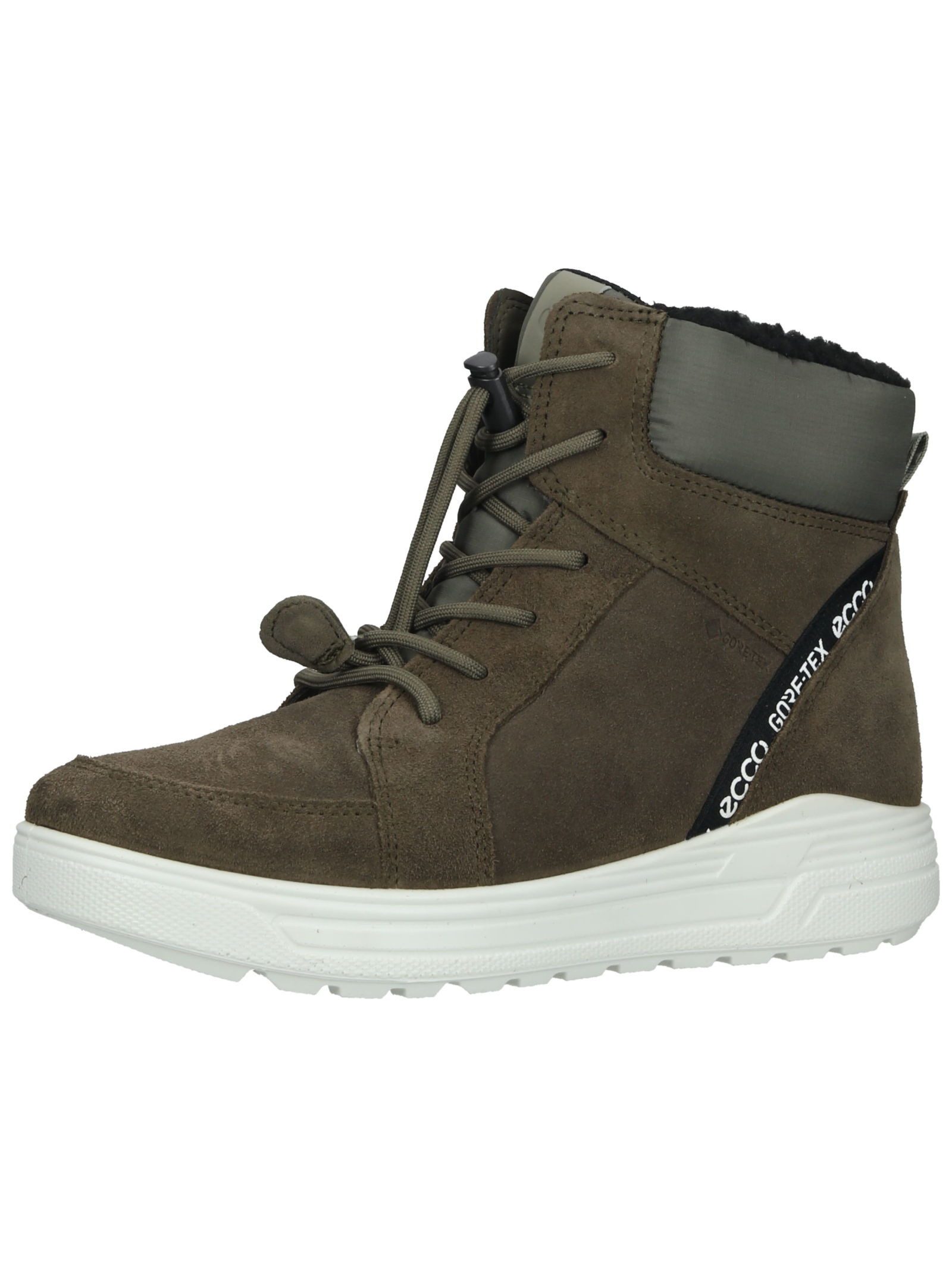 Ecco Stiefelette Veloursleder Schnürstiefelette