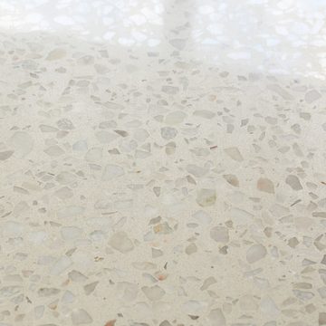 Tikamoon Waschbecken Ava Fliesenspiegel aus Premium-Terrazzo Moon 100 cm