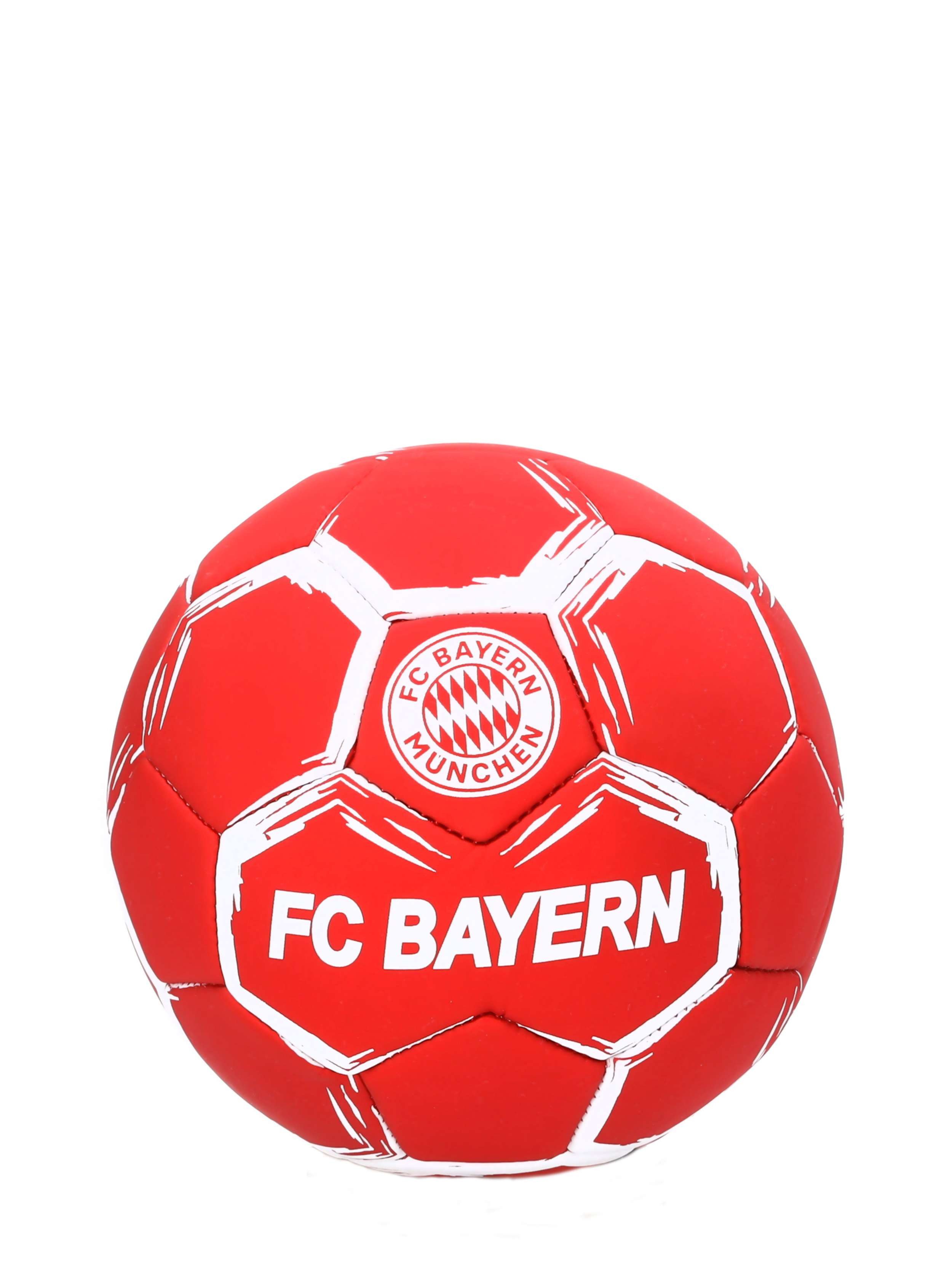 FC Bayern München Fußball FC Bayern München Mini‑Fußball Größe 1 Rot/Weiß Metallic