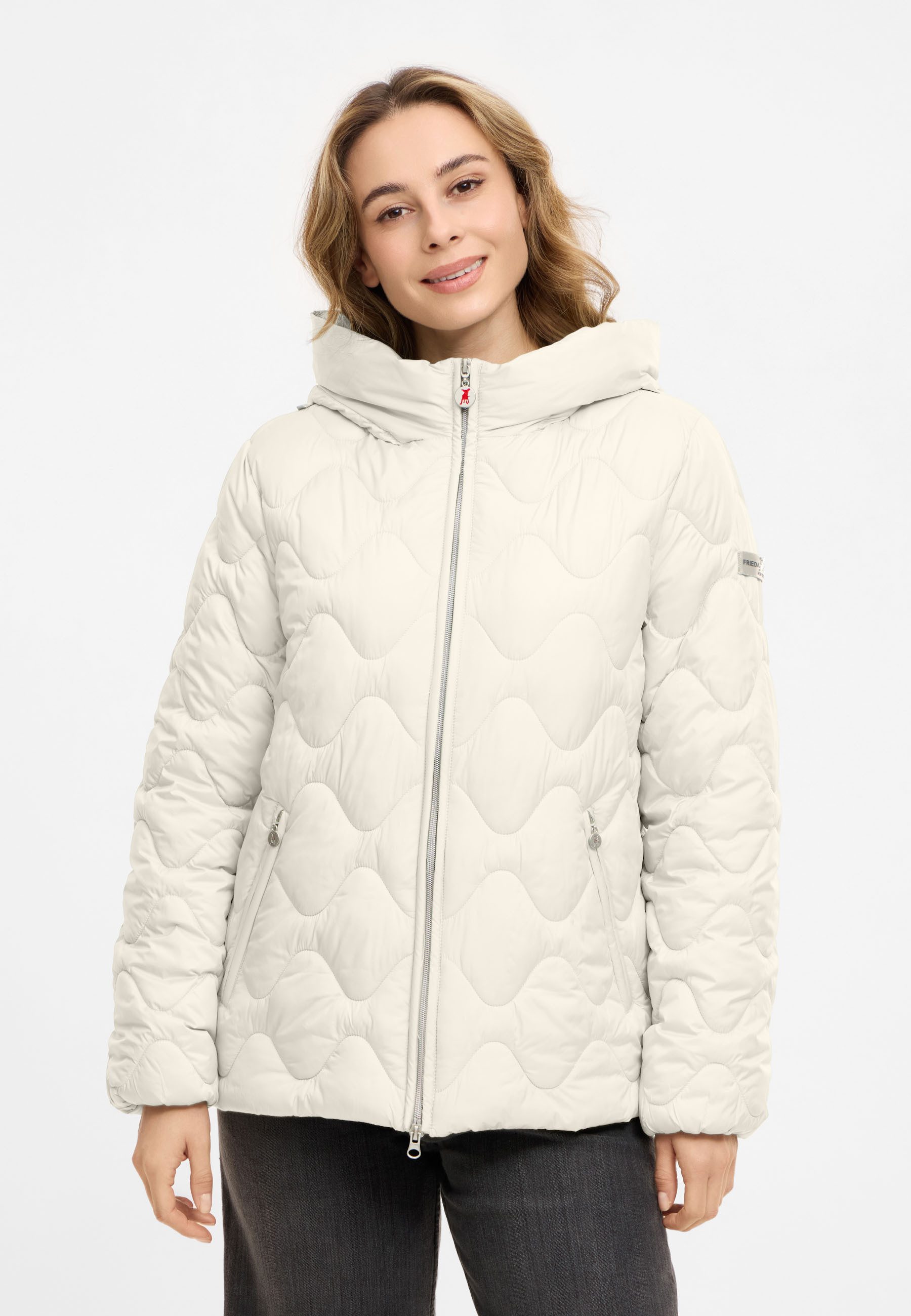 Frieda & Freddies Winterjacke Frieda & Freddies Steppjacke mit Wellensteppung