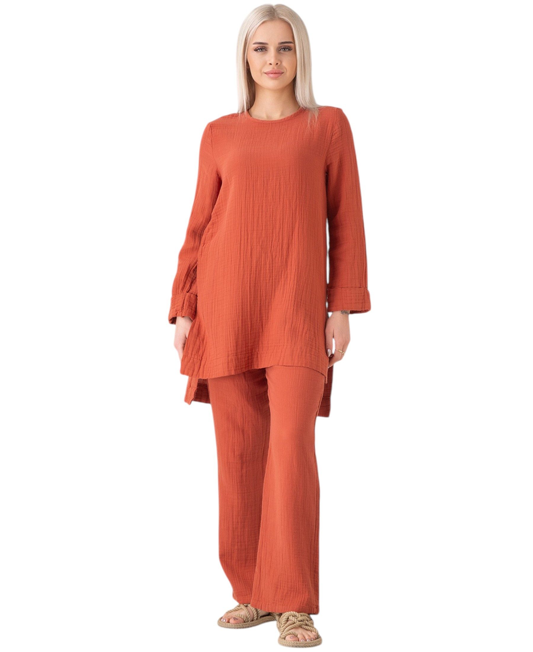 WENOR Hosenanzug Hosenanzug Tunika Set aus günstig online kaufen