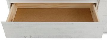 loft24 Sideboard Marcy, Anrichte aus Kiefer mit fühlbarer Holzstrukt, Breite 165 cm