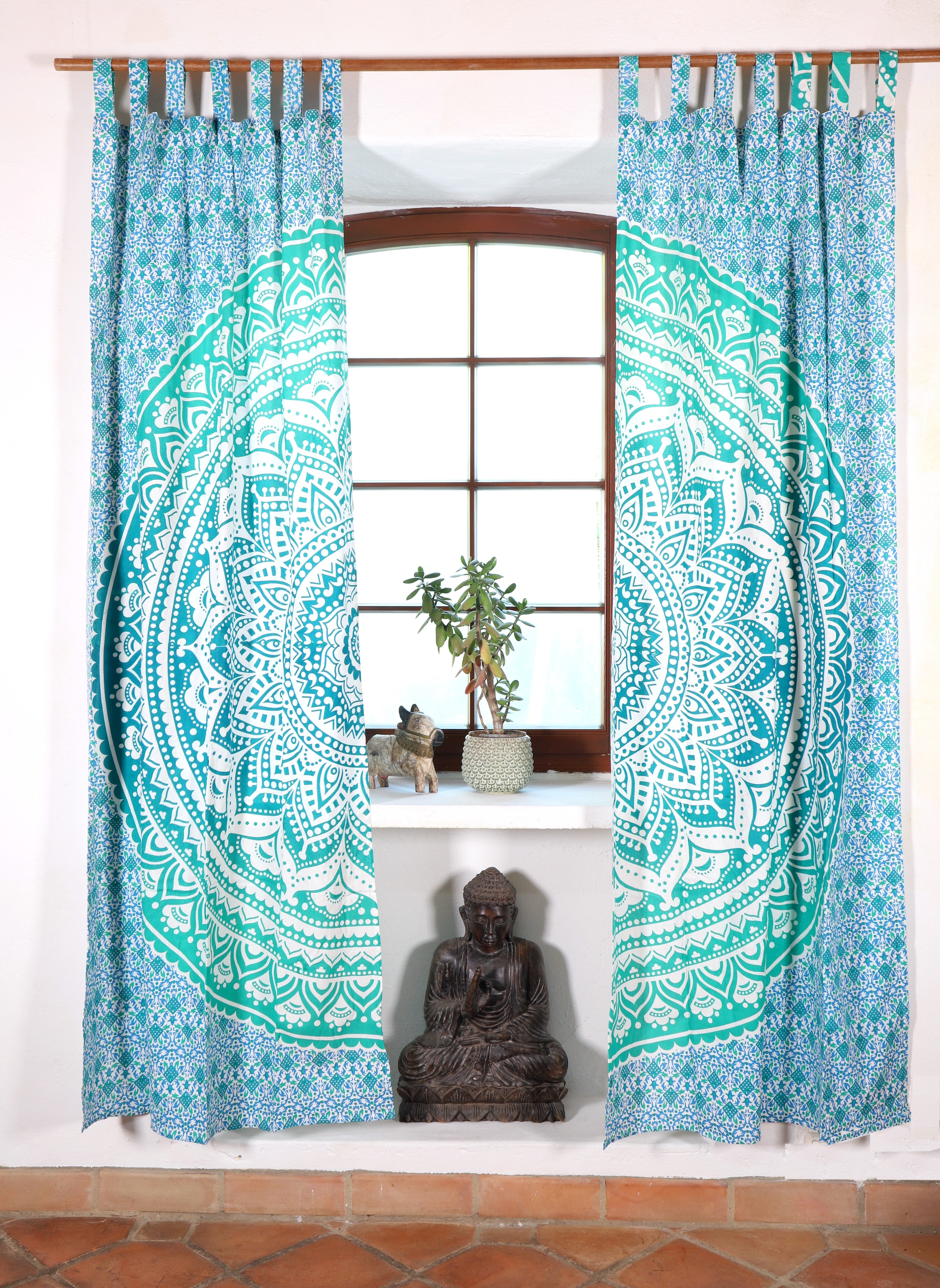 Guru-Shop Vorhang Boho Vorhänge, Gardine (1 günstig online kaufen