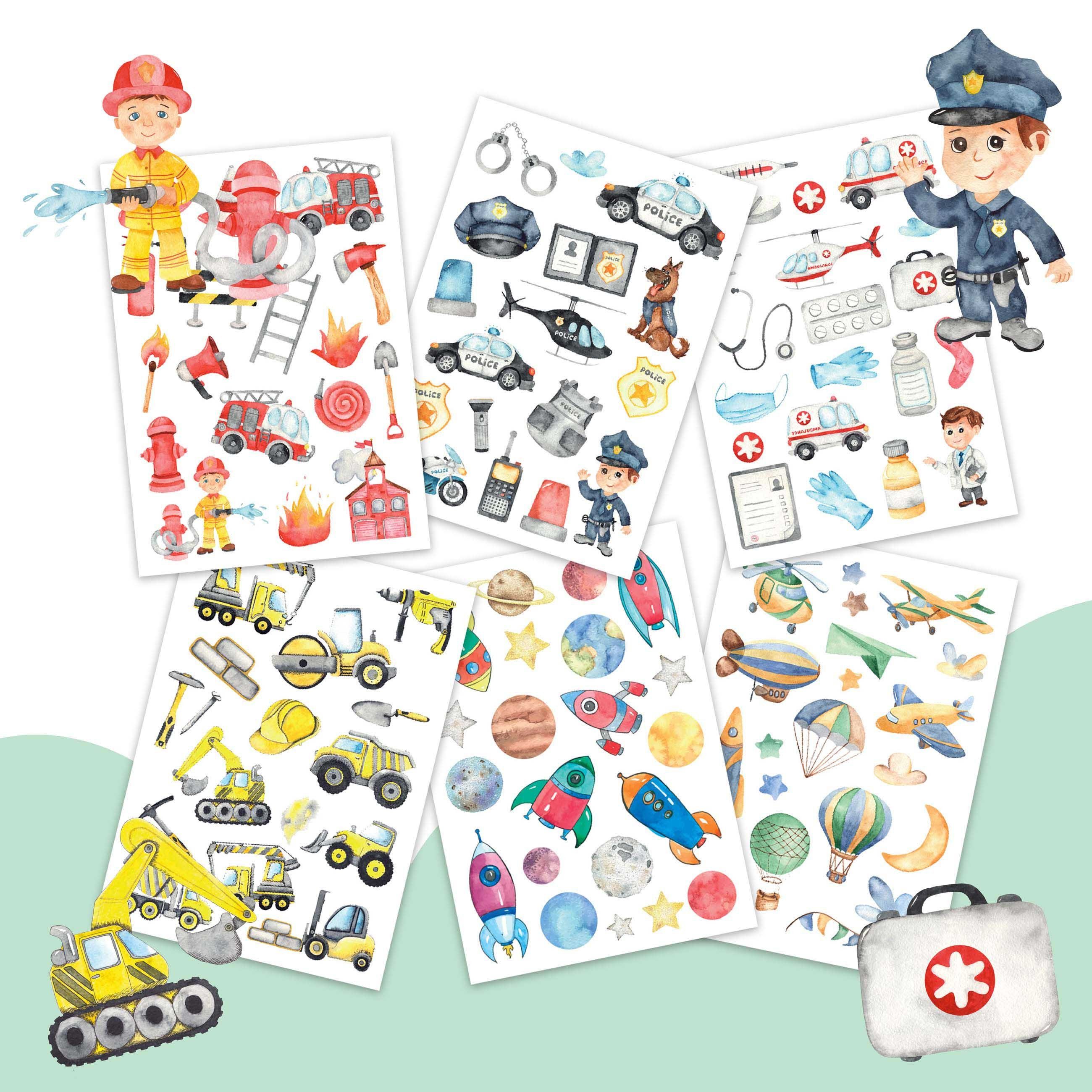 PAPIERDRACHEN Kindertattoo 100 Kindertattoos zum Aufkleben