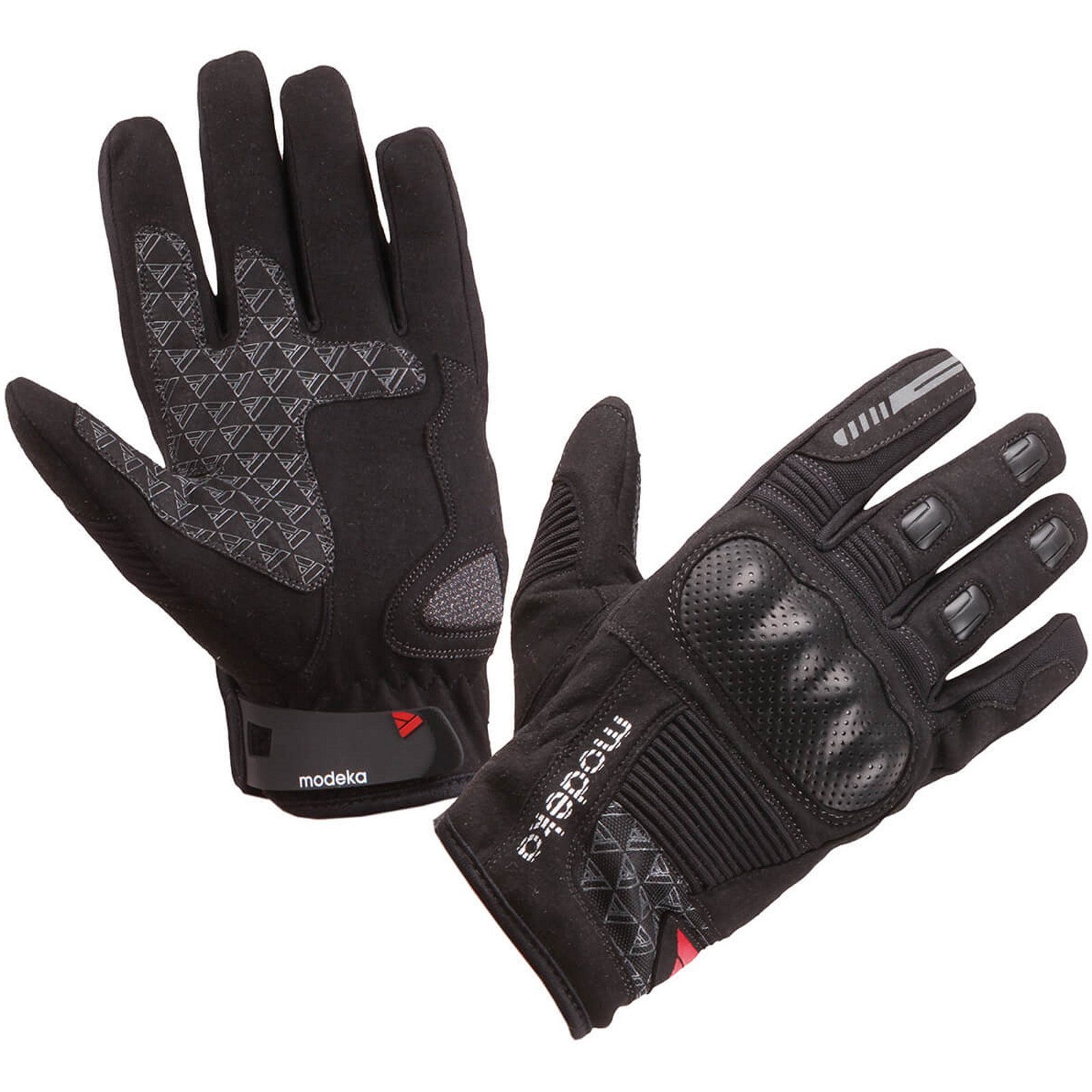 Modeka Motorradhandschuhe Modeka Fuego Handschuhe schwarz 9
