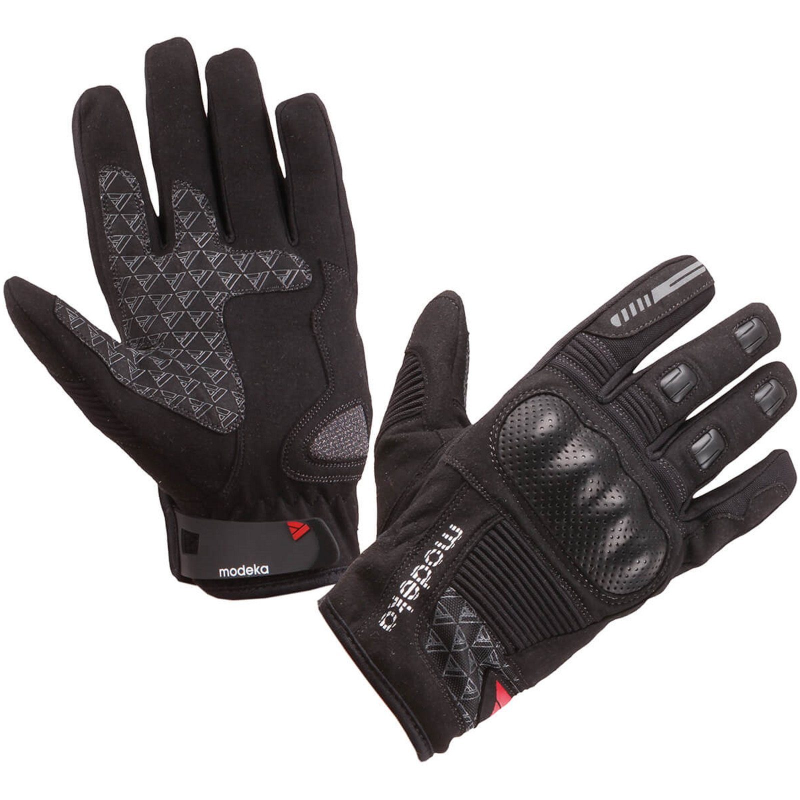 Modeka Motorradhandschuhe Modeka Fuego Handschuhe schwarz 12 winddicht günstig online kaufen